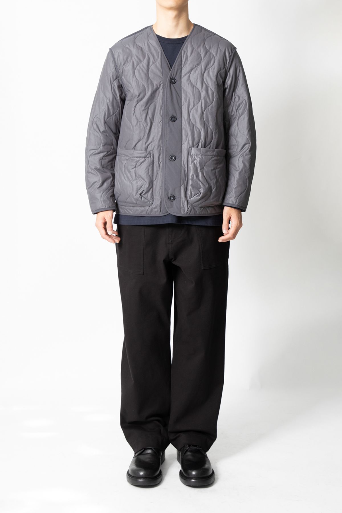 홀리선(HORLISUN) Sherpa Liner Jacket Charcoal