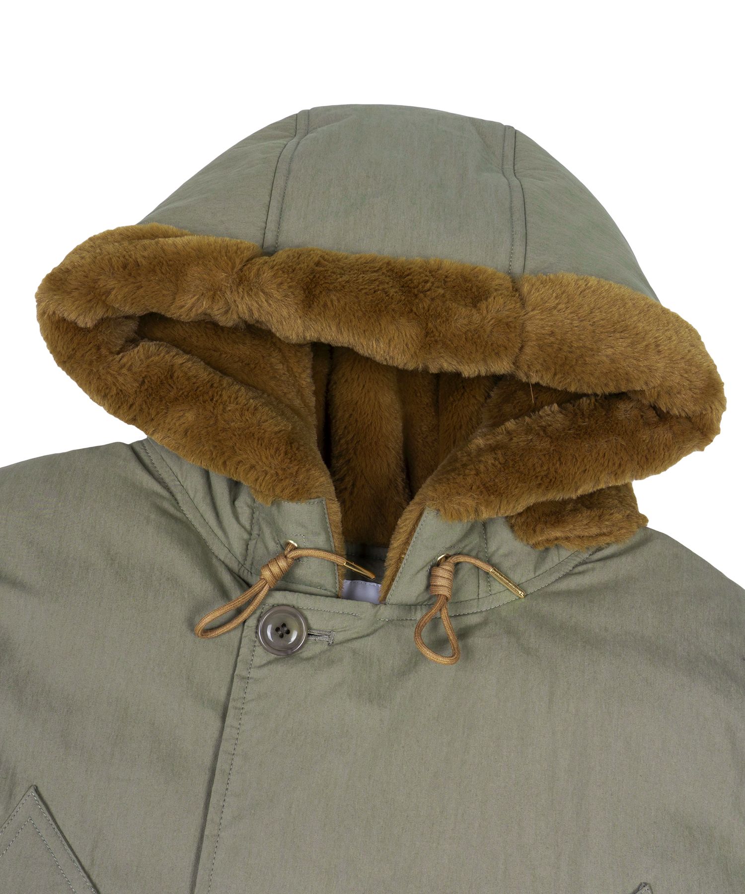 MUSINSA | YESEYESEE Guardian Down Parka Sage Green