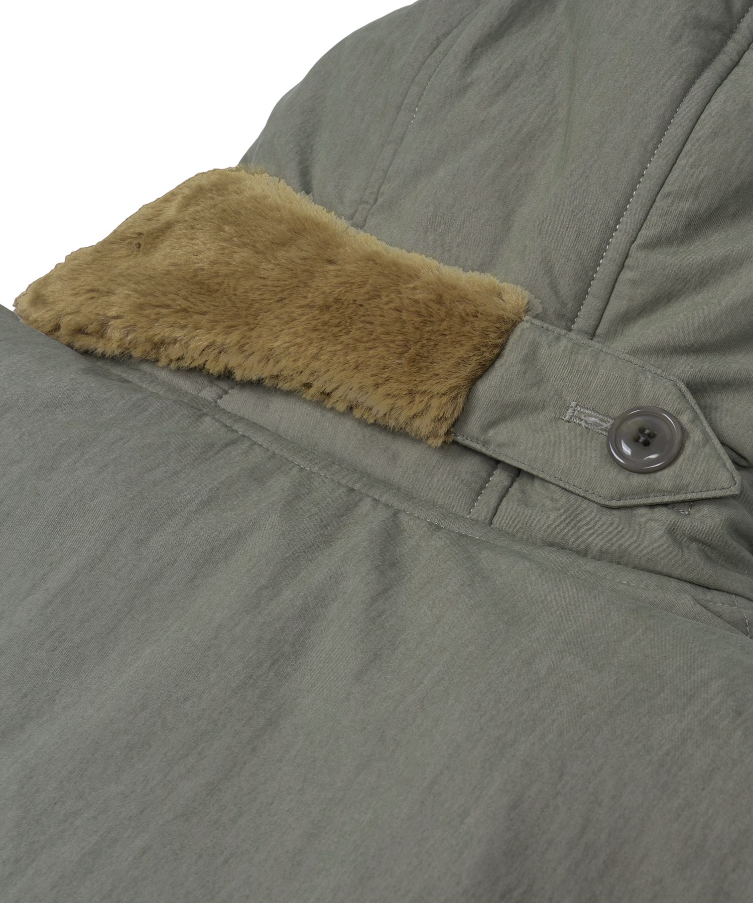MUSINSA | YESEYESEE Guardian Down Parka Sage Green