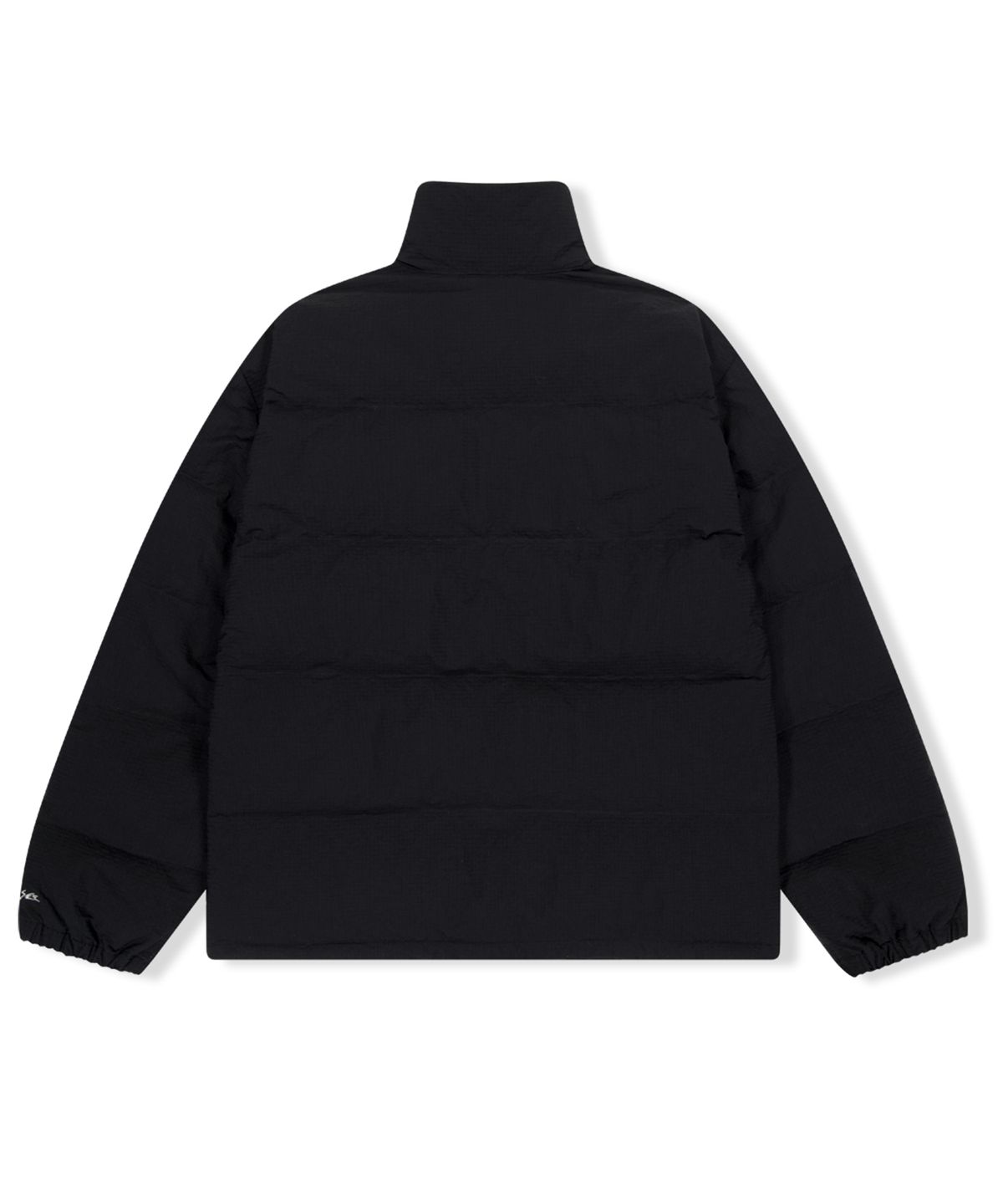 예스아이씨(YESEYESEE) Rib Down Jacket Black