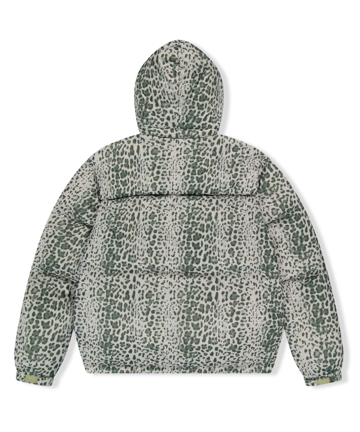 예스아이씨(YESEYESEE) Hooded Down Jacket Leopard