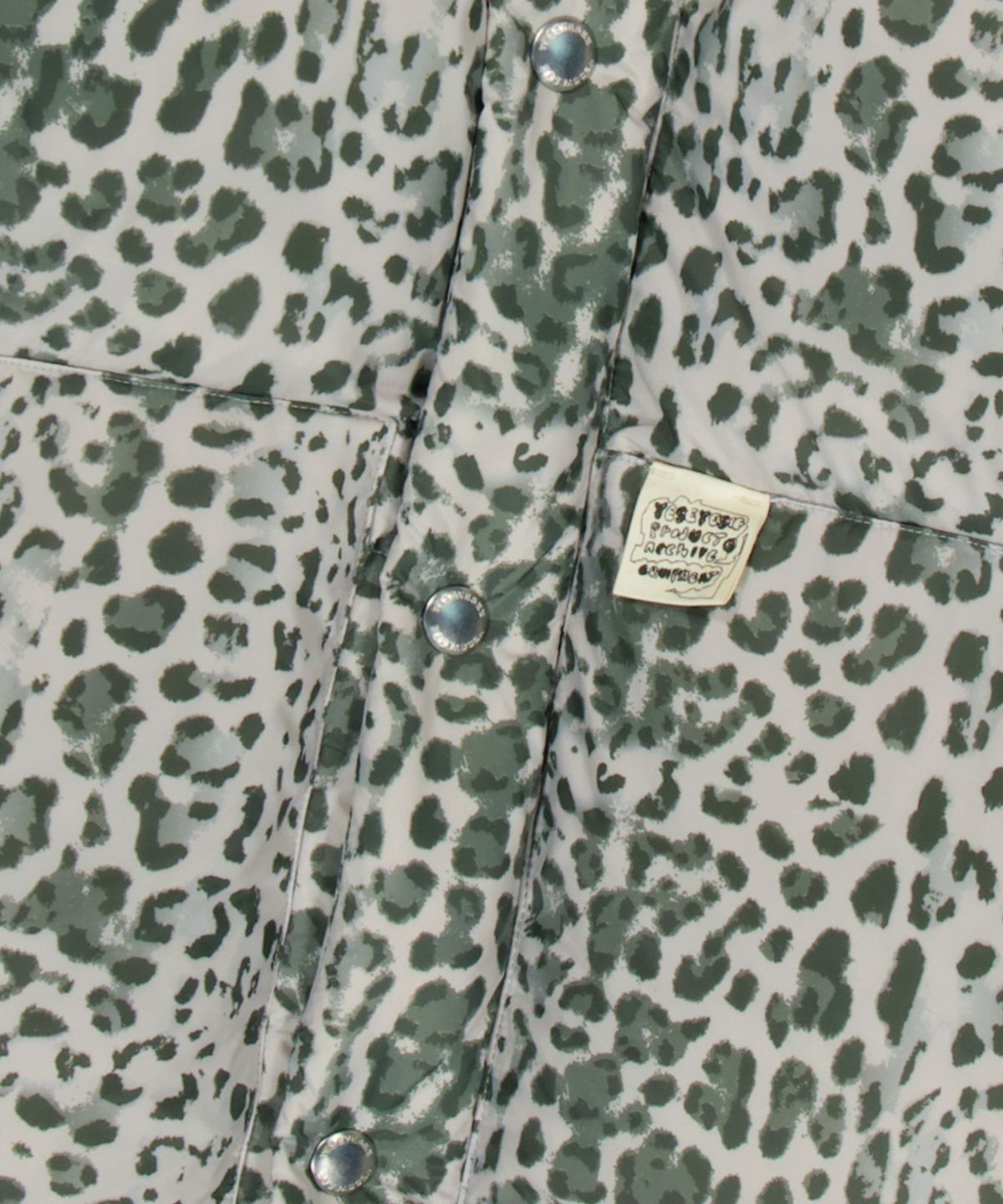 예스아이씨(YESEYESEE) Hooded Down Jacket Leopard