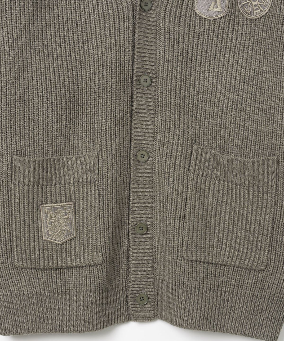 밀로 아카이브(MILLO ARCHIVE) 아카이브 에센스 가디건 [멜란지 브라운]