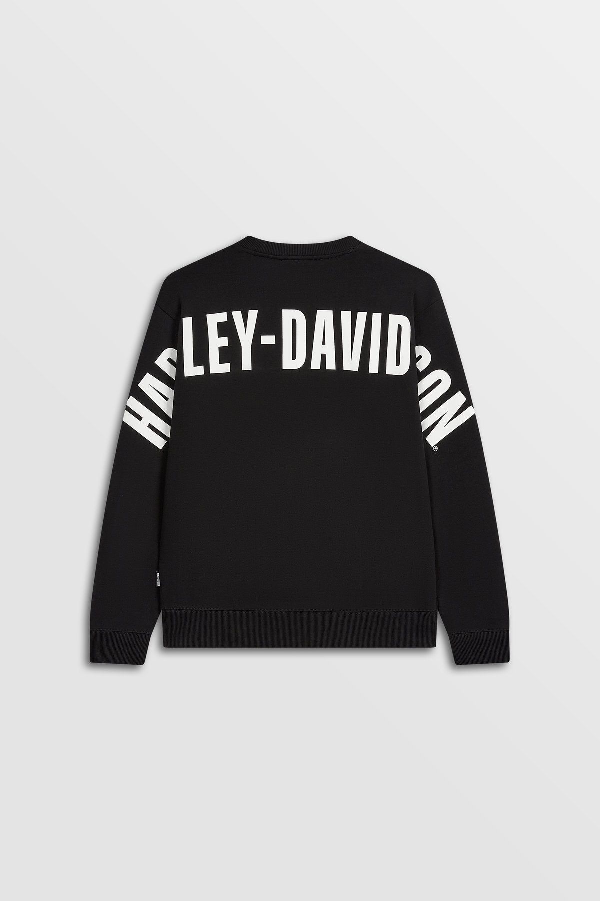 할리데이비슨 컬렉션스®(HARLEY-DAVIDSON COLLECTIONS®) 백 로고 크루넥_블랙 HH14311205