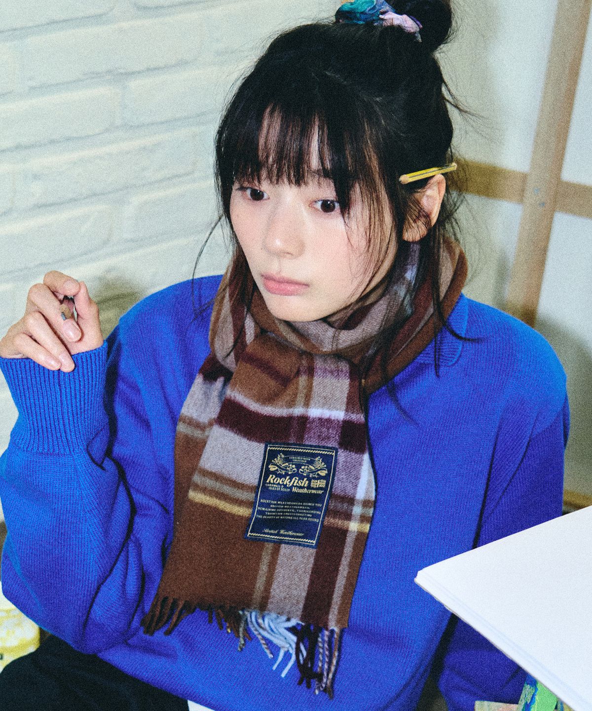 락피쉬웨더웨어(ROCKFISH WEATHERWEAR) CLASSIC WOOL SCARF CHECK - 7 colors