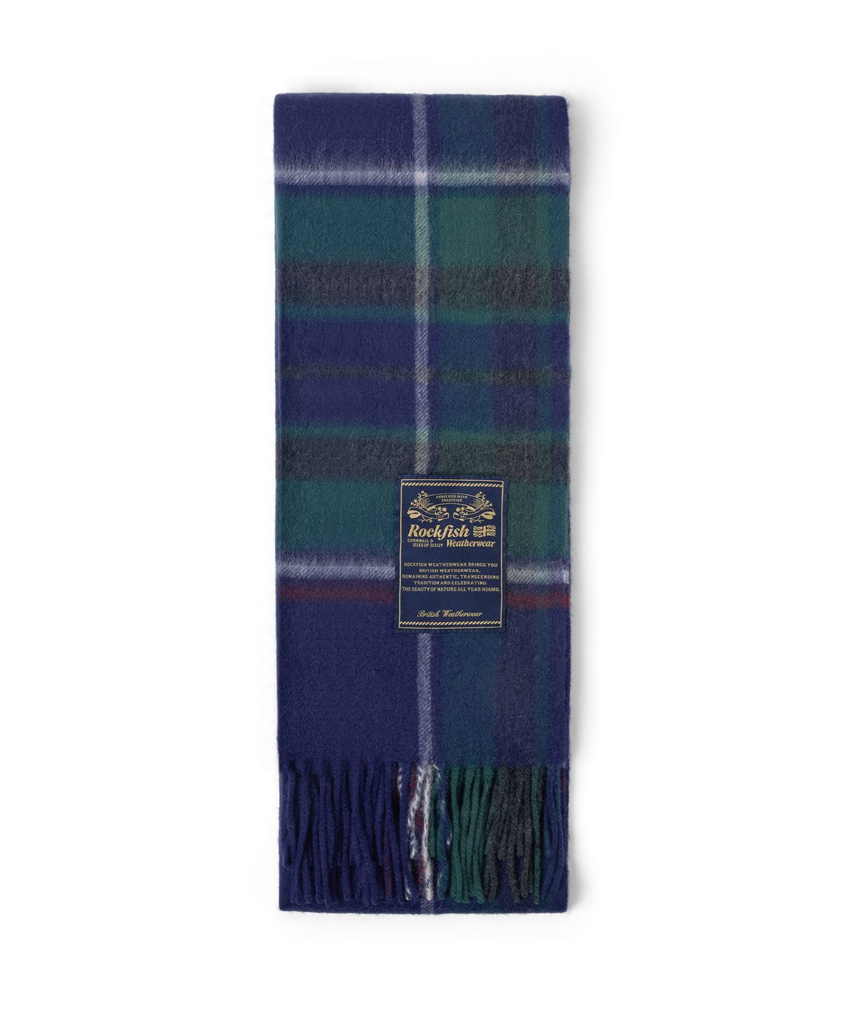 락피쉬웨더웨어(ROCKFISH WEATHERWEAR) CLASSIC WOOL SCARF CHECK - 7 colors