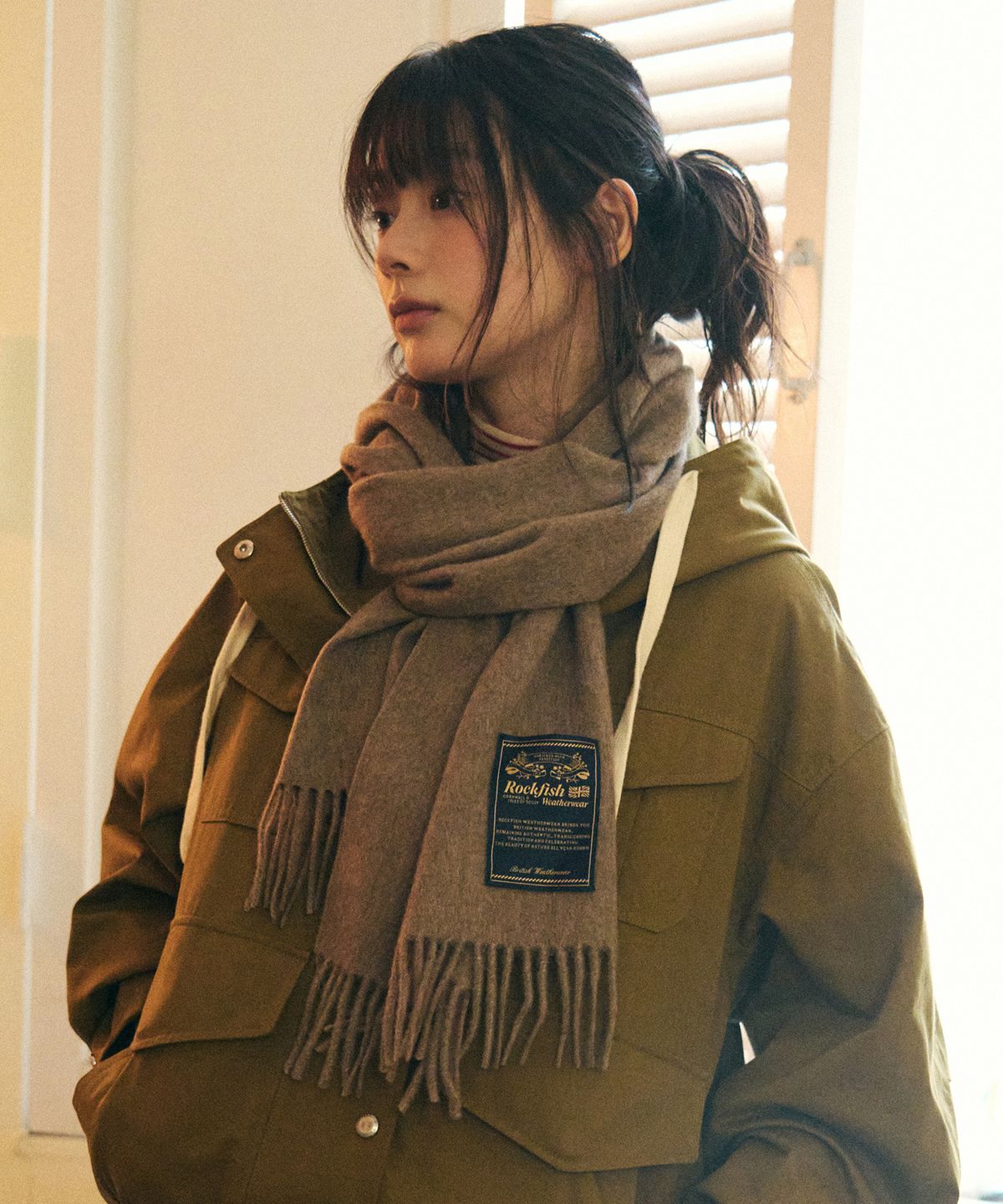 락피쉬웨더웨어(ROCKFISH WEATHERWEAR) CLASSIC WOOL SCARF SOLID - 7 colors