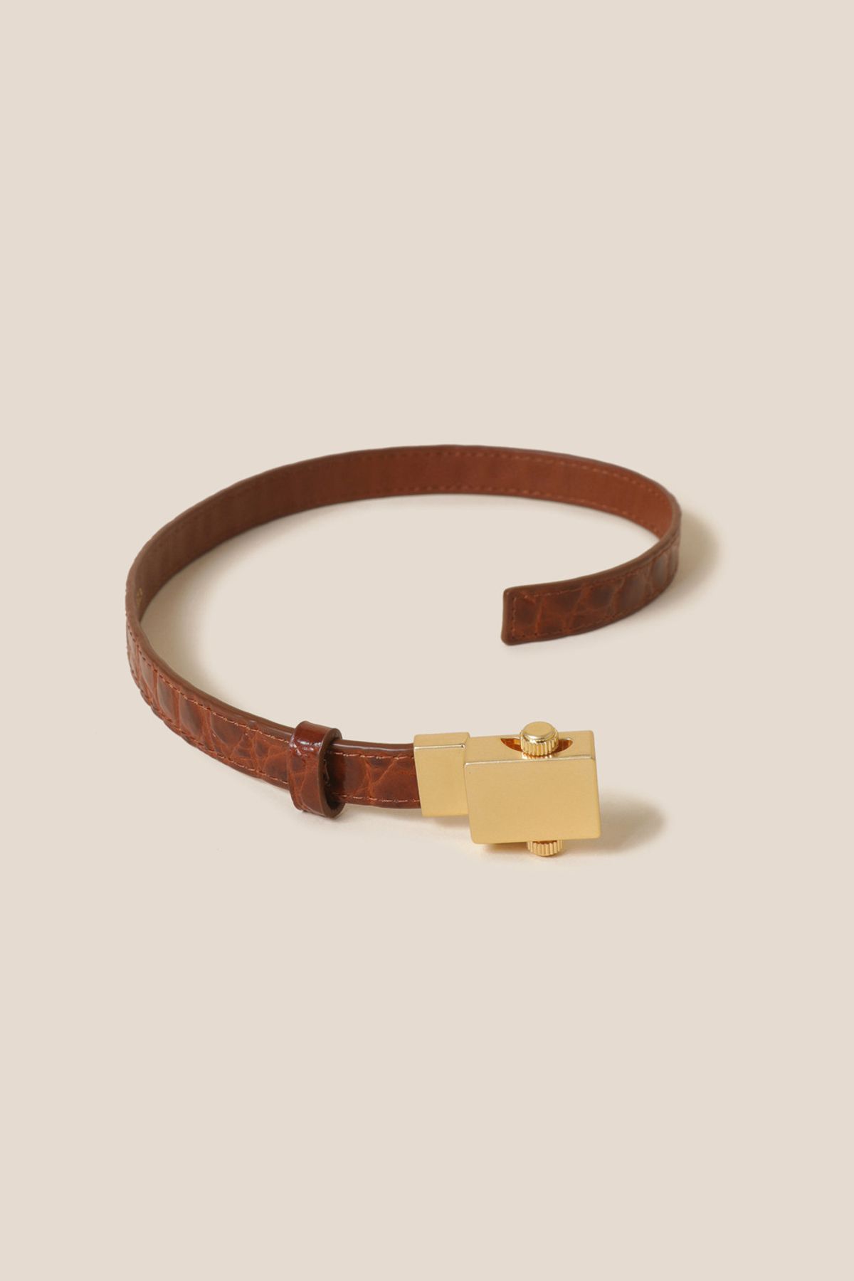 쿠론(COURONNE) Le Temp Bracelet (Brown)_RCEAX24641BRX