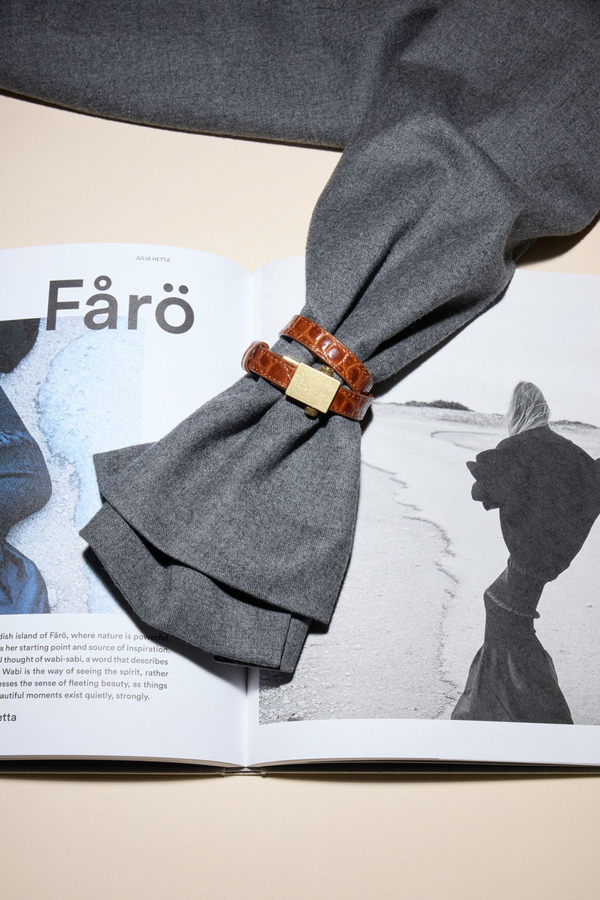 쿠론(COURONNE) Le Temp Bracelet (Brown)_RCEAX24641BRX