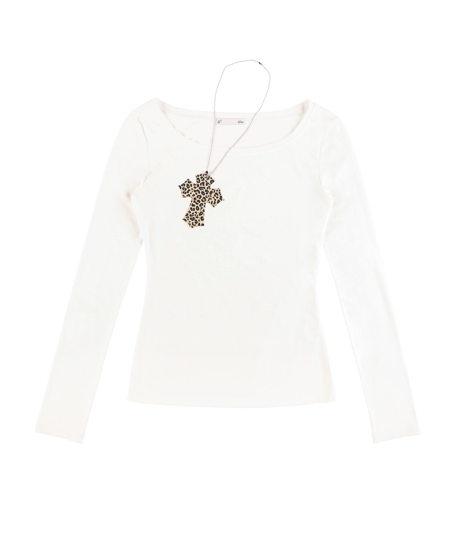 いま人気のアイテム MUSINSA | top necklace cross leopard White ILLIO トップス
