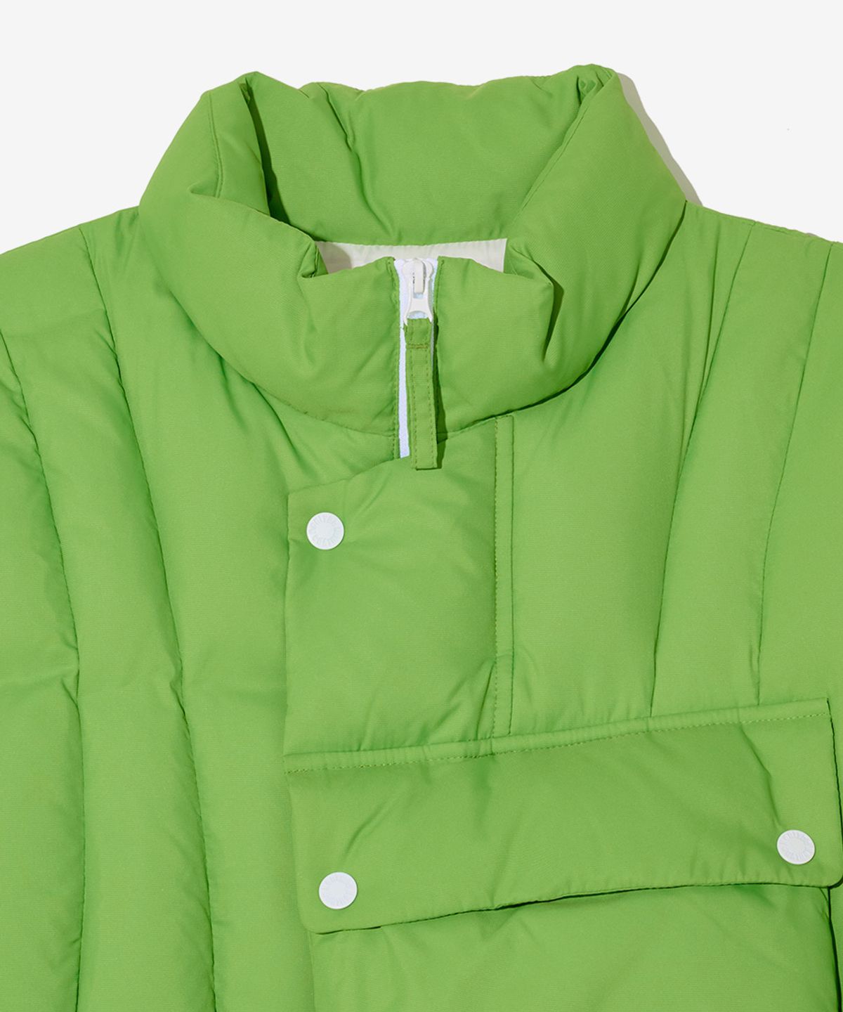 논타입(NONTYPE) MOTOBIKE POCKET DOWN VEST (GREEN)