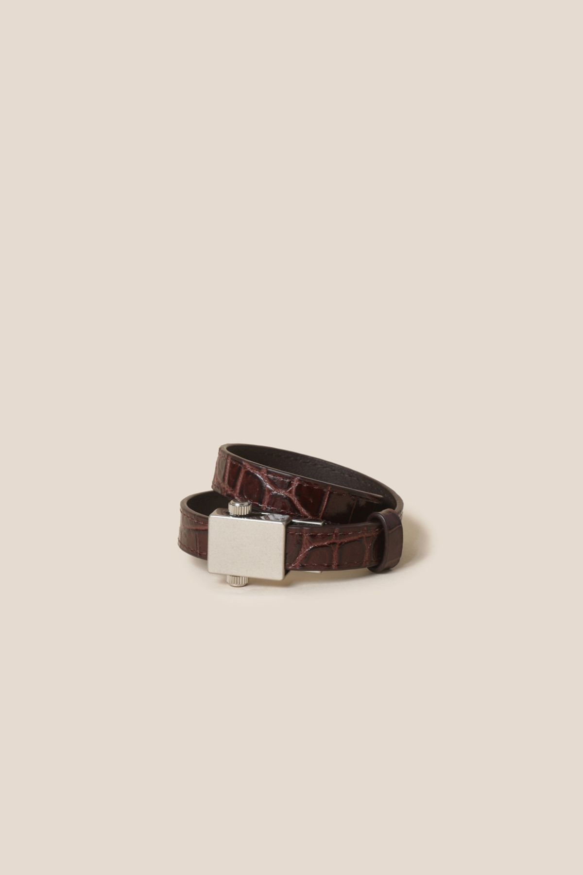 쿠론(COURONNE) Le Temp Bracelet (wine)_RCEAX24641WIX