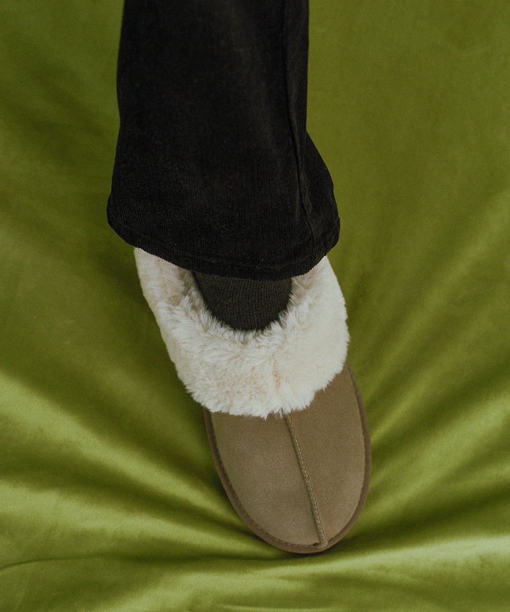 MUSINSA | ROCKFISH WEATHERWEAR NEW ORIGINAL WINTER FUR MULES
