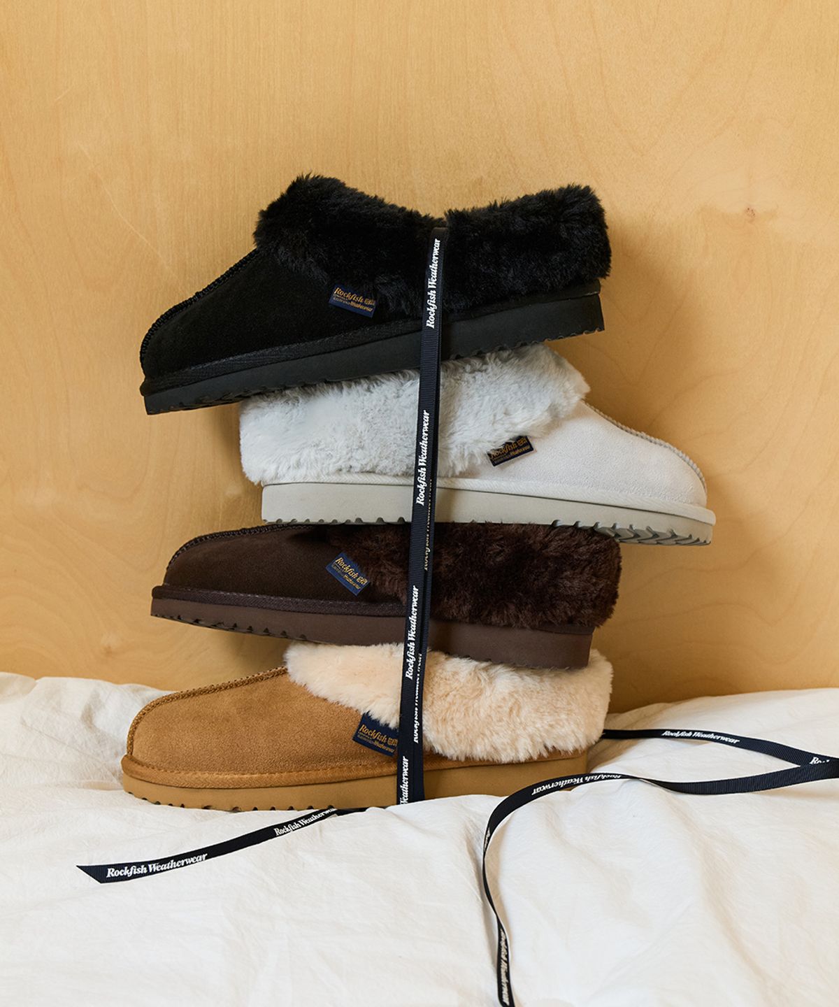 락피쉬웨더웨어(ROCKFISH WEATHERWEAR) ORIGINAL WINTER FUR MULES - 9 colors
