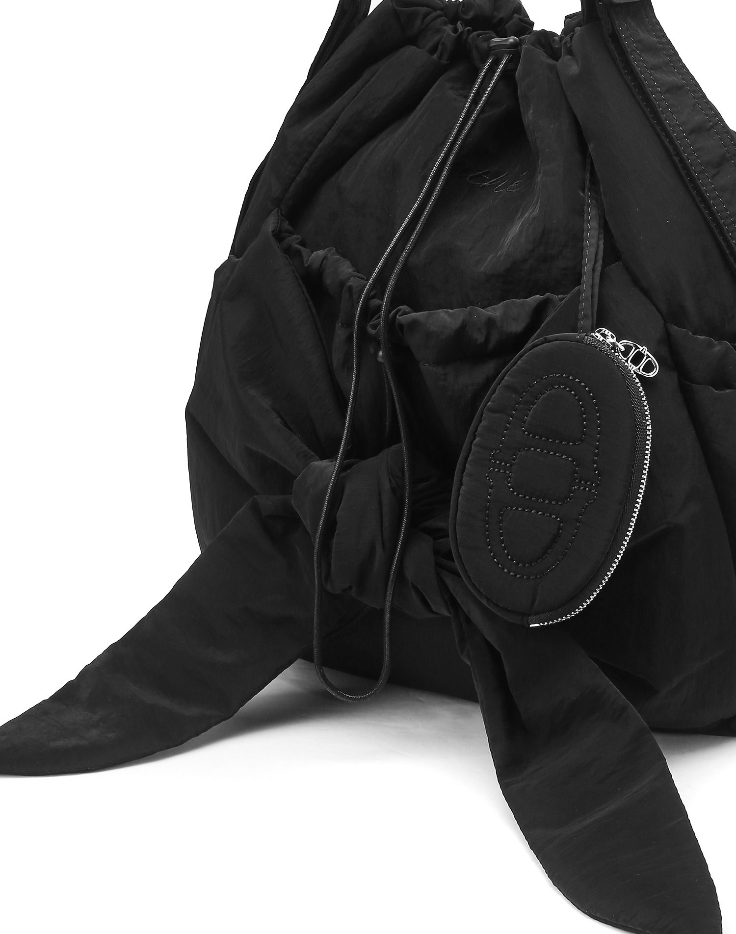 ★athe★ RUBAN Black Lace Ribbon Backpack and Shoulder Bag S MUSINSA | ATHE Ruban Backpack And Shoulder Bag Small Black