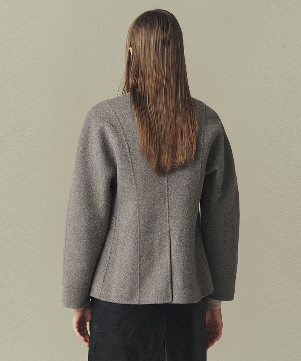 아위(AHWE) WOOL BLEND HANDMADE JACKET_MISTY GREY
