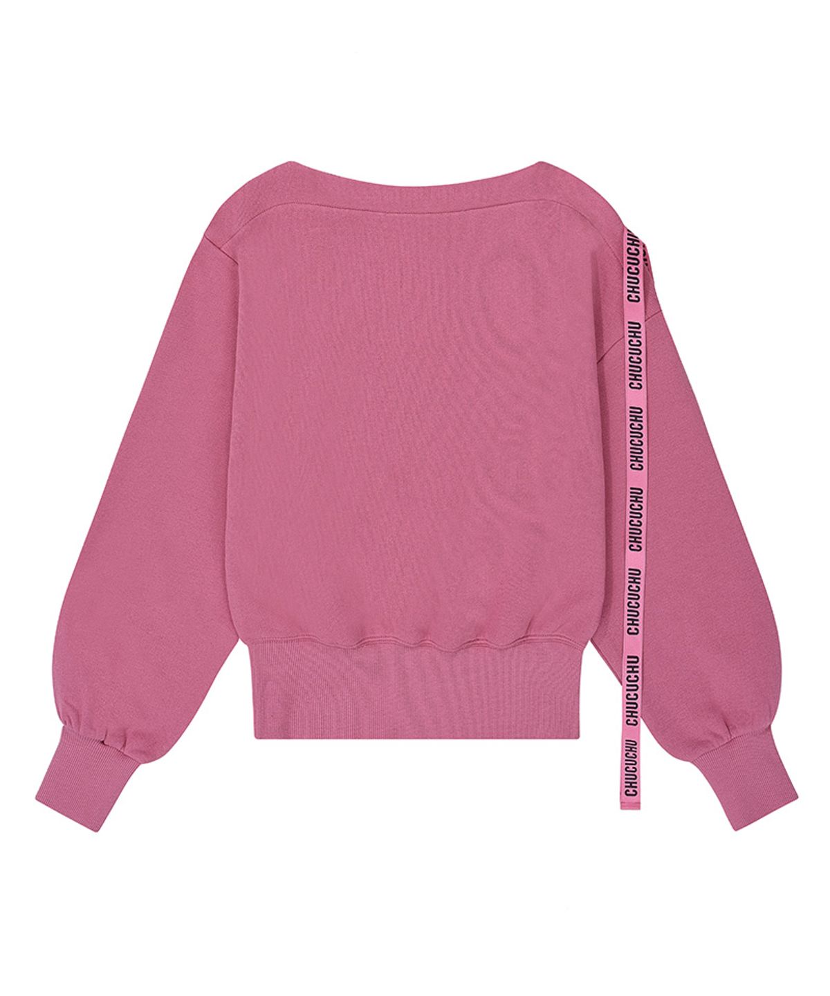츄쿠츄(CHUCUCHU) CBDFW-TS003W 립 포인트 넥 탑