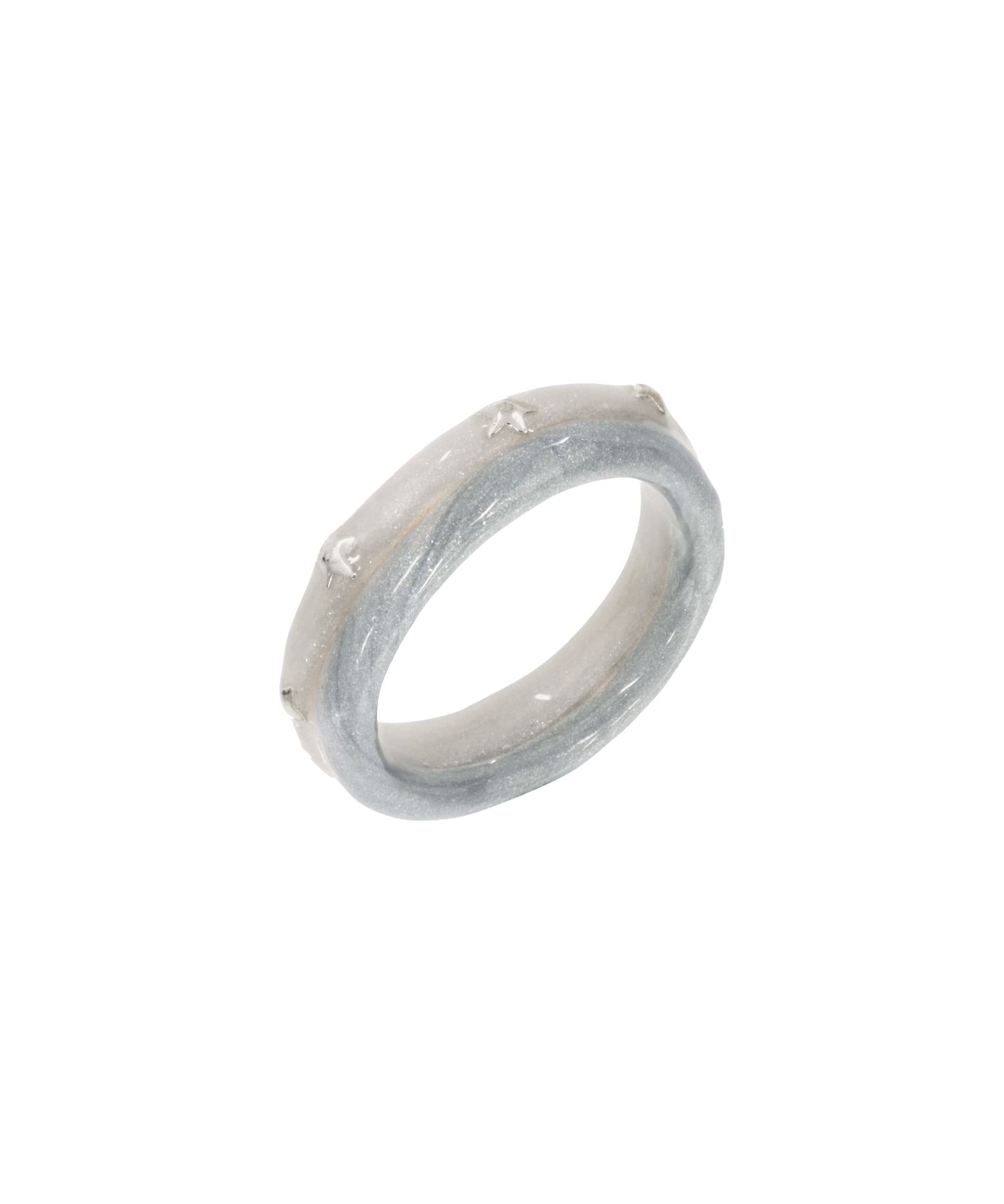 [韓国人気ジュエリー] nff star two track ring-grey MUSINSA公式 | NFF star two track ring-grey