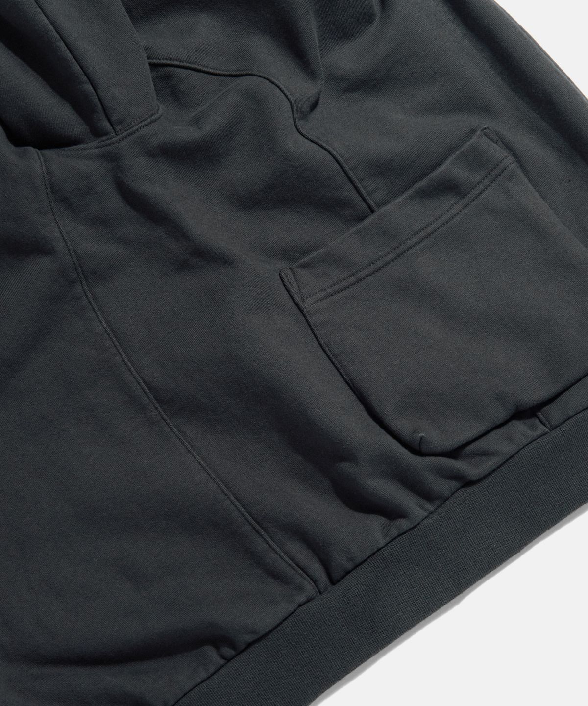 에스피오나지(ESPIONAGE) Full Zip Sweat Work Jacket Vintage Black