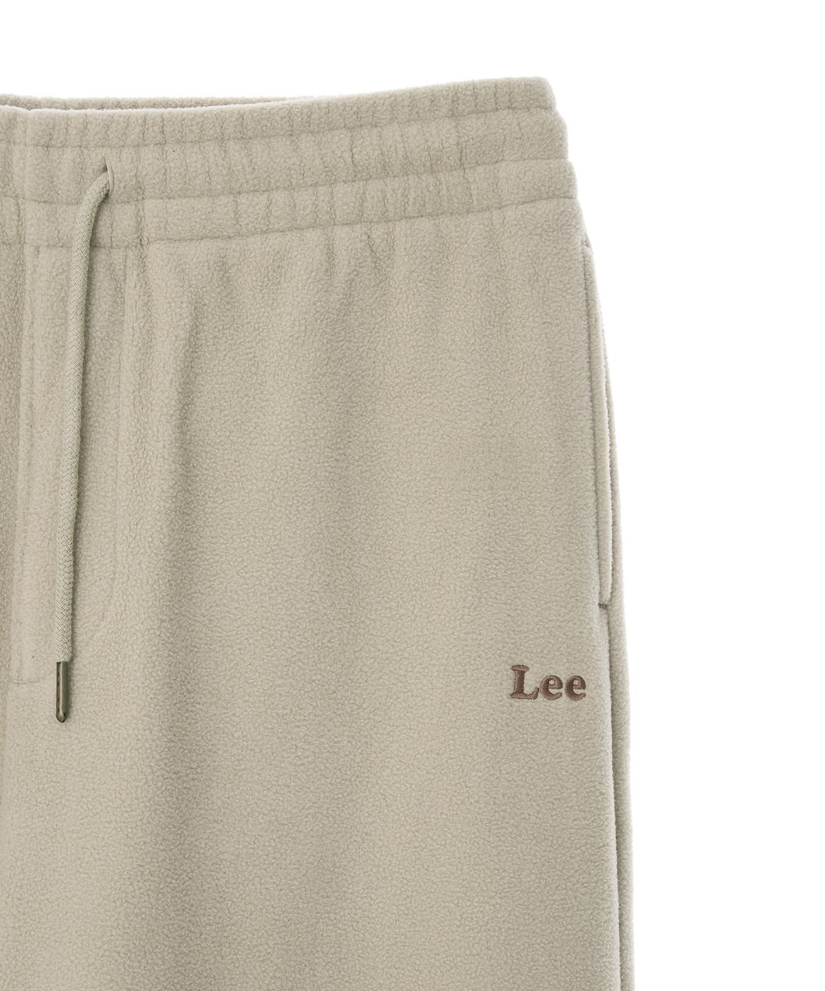 리(LEE) 우먼 플리스 팬츠 베이지