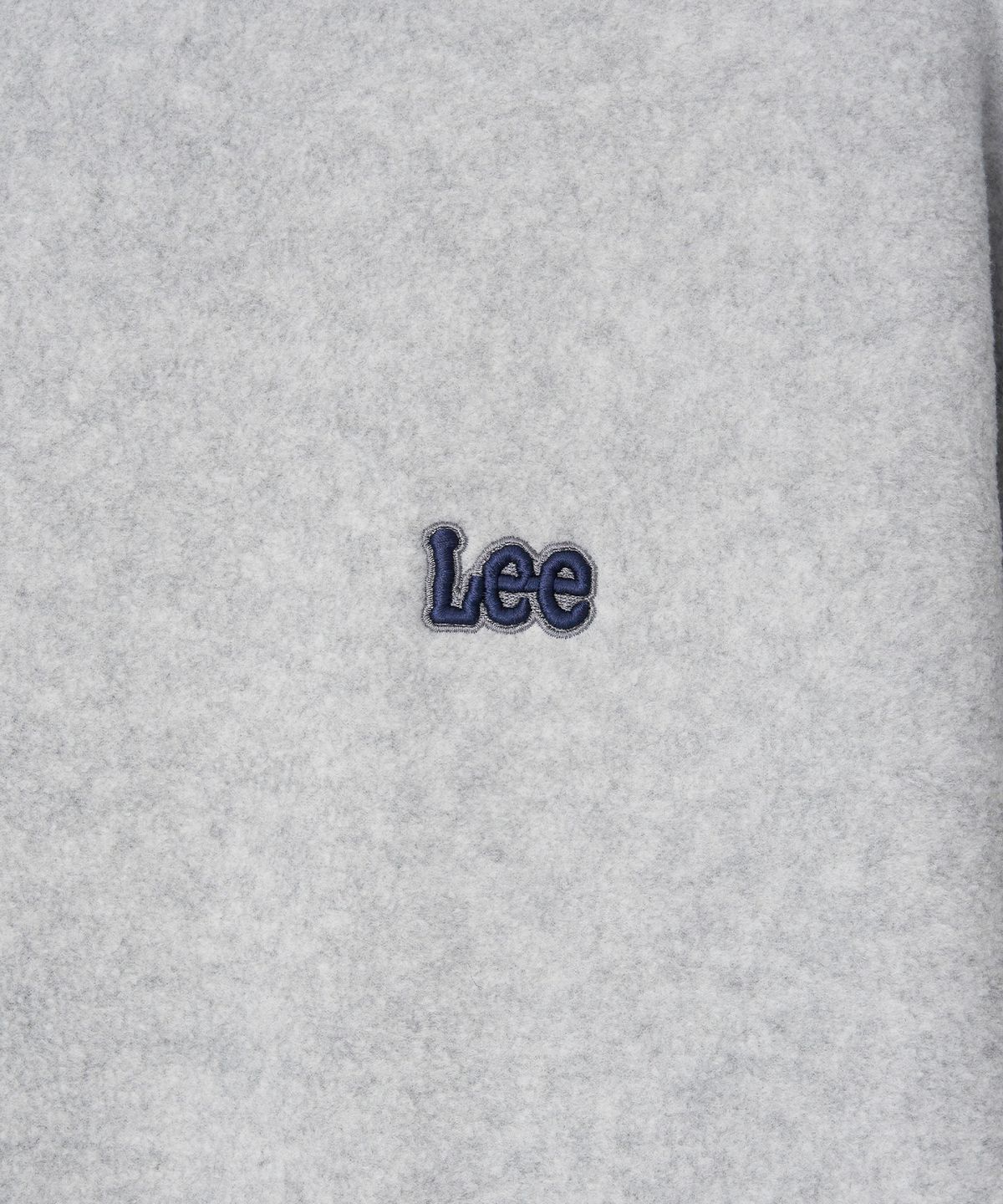 리(LEE) 스몰 트위치 플리스 후드 티셔츠 그레이
