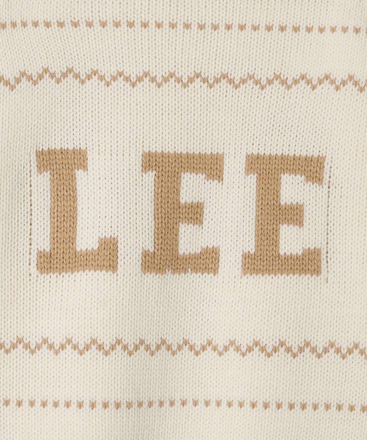리(LEE) 코위찬 집업 가디건 아이보리