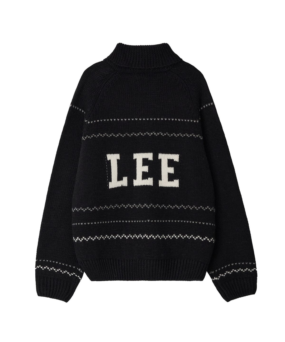 리(LEE) 코위찬 집업 가디건 블랙