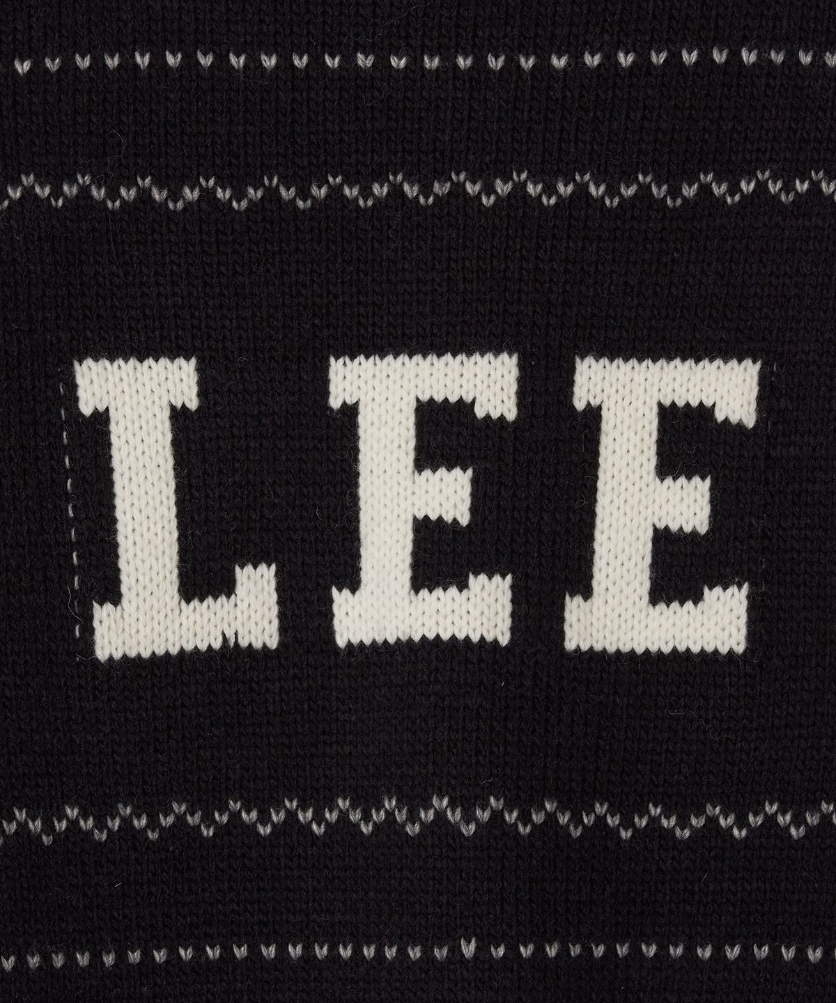 리(LEE) 코위찬 집업 가디건 블랙