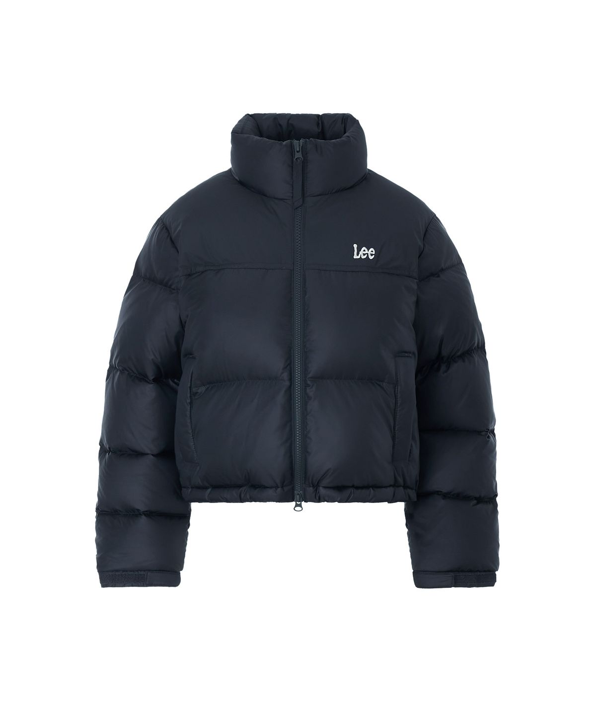 리(LEE) 우먼 크롭 숏 다운 네이비