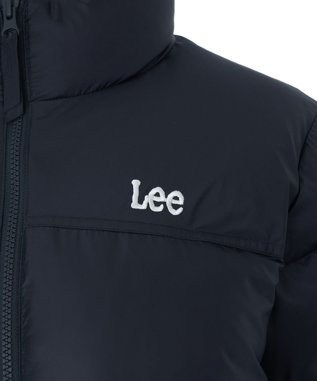 리(LEE) 우먼 크롭 숏 다운 네이비
