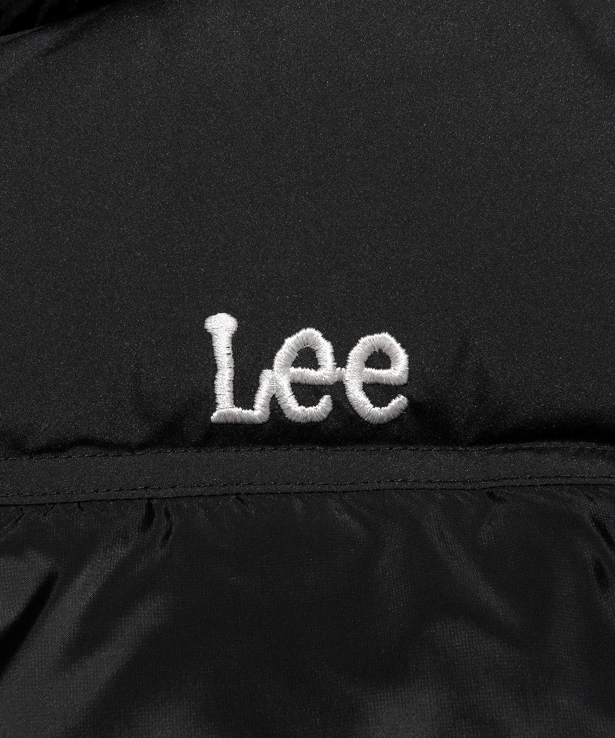 리(LEE) 우먼 릿지 크롭 다운 블랙