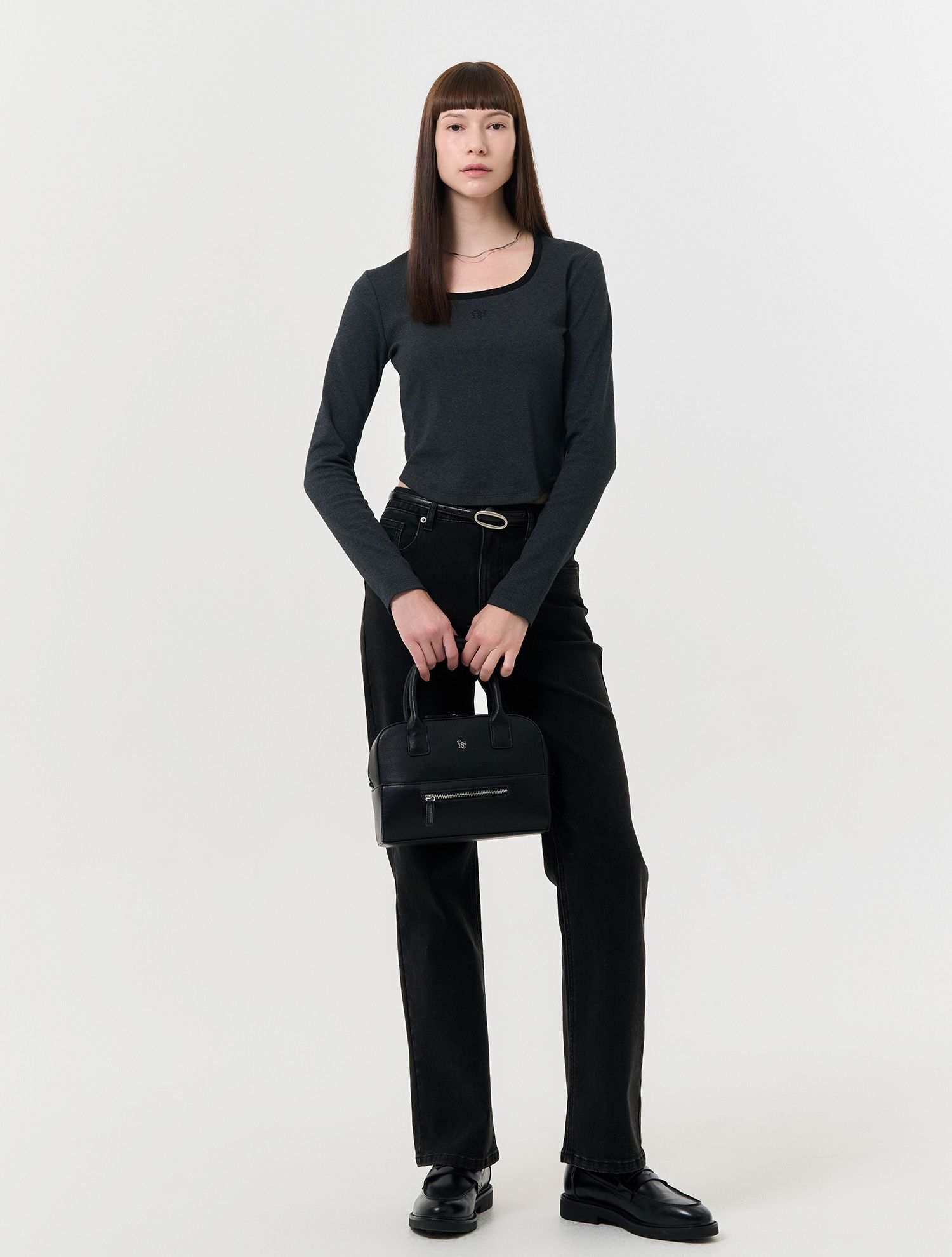 MUSINSA | GENERAL IDEA GNRL Square Color Block Long Sleeve