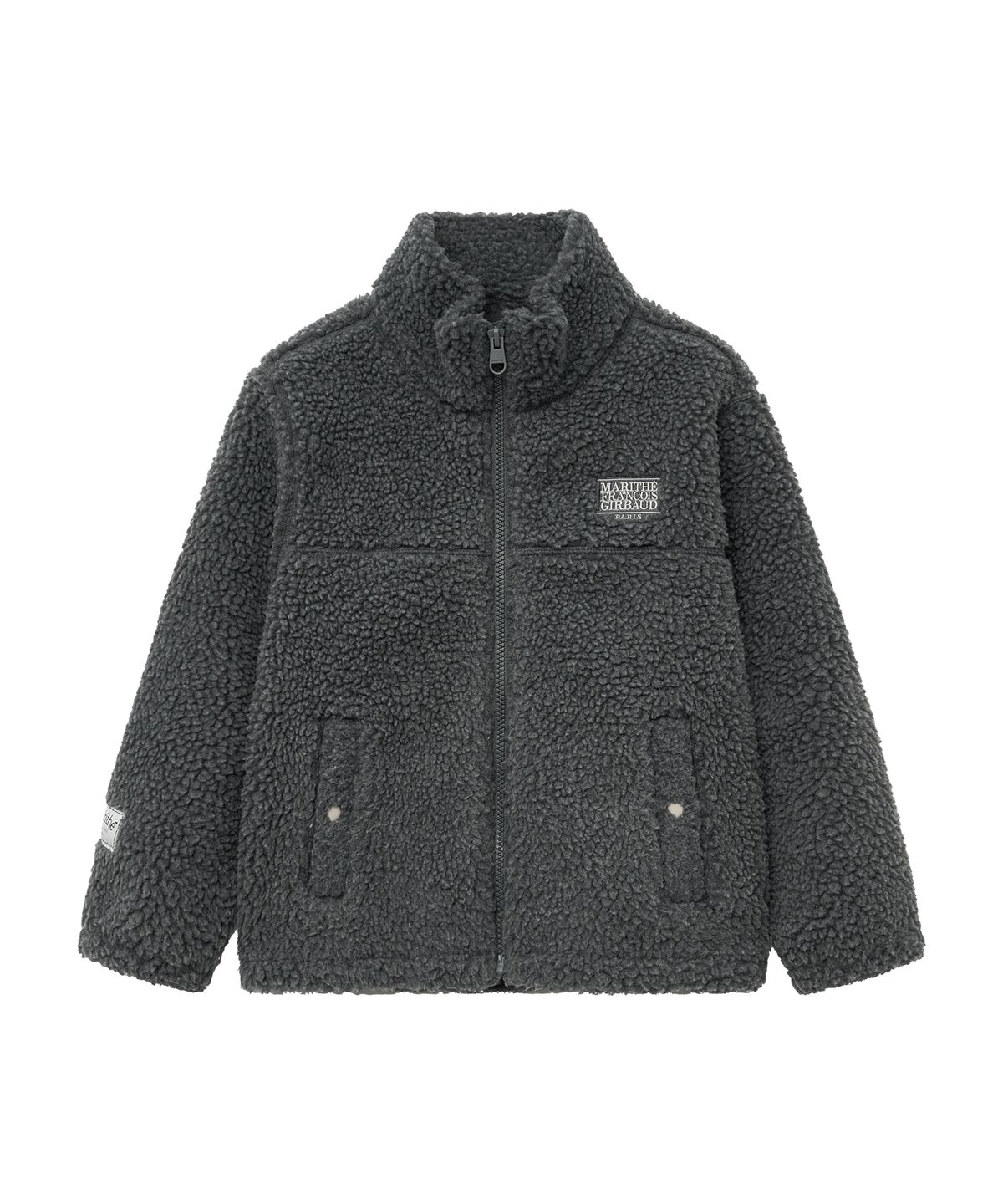 마리떼 키즈(MARITHÉ KIDS) ENFANT FLEECE JACKET charcoal