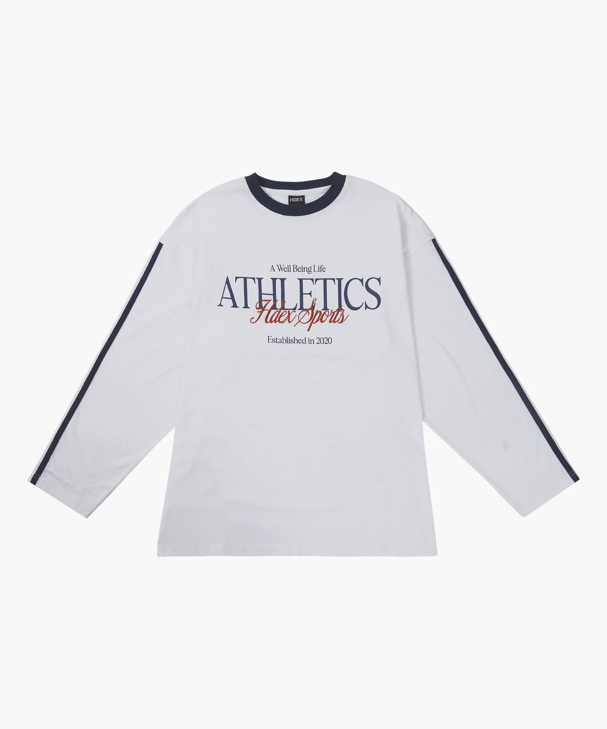 에이치덱스(HDEX) 우먼스 웰 라이프 오버핏 롱 슬리브 (White)