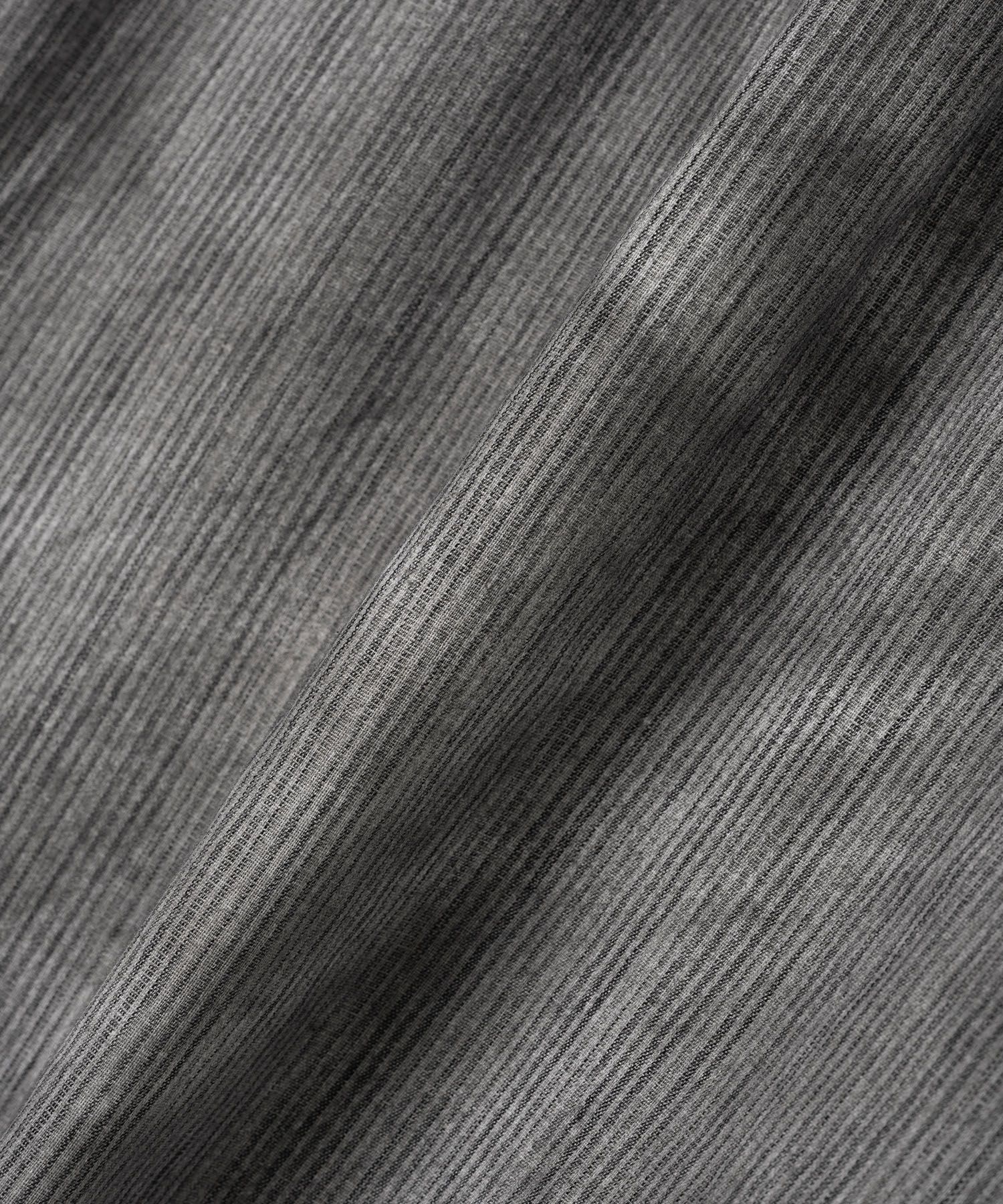MUSINSA | MILLO ARCHIVE Overdying Stripe Shirts [Grunge Black]