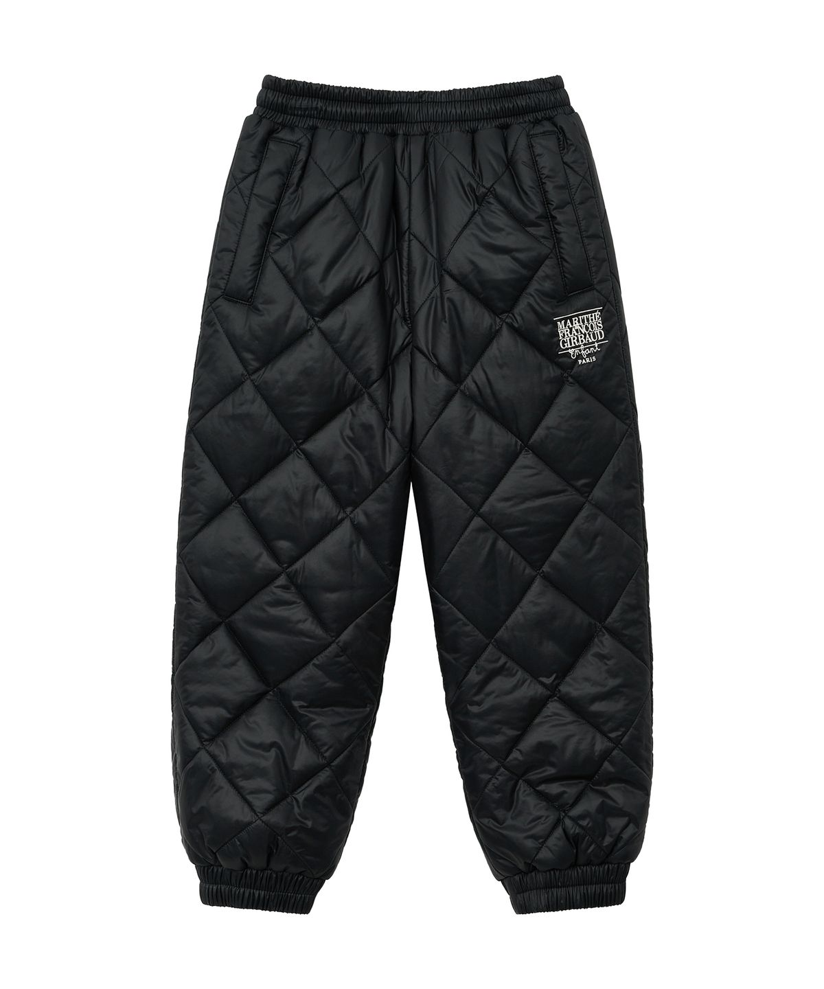 마리떼 키즈(MARITHÉ KIDS) ENFANT CLASSIC LOGO QUILTING PANTS black
