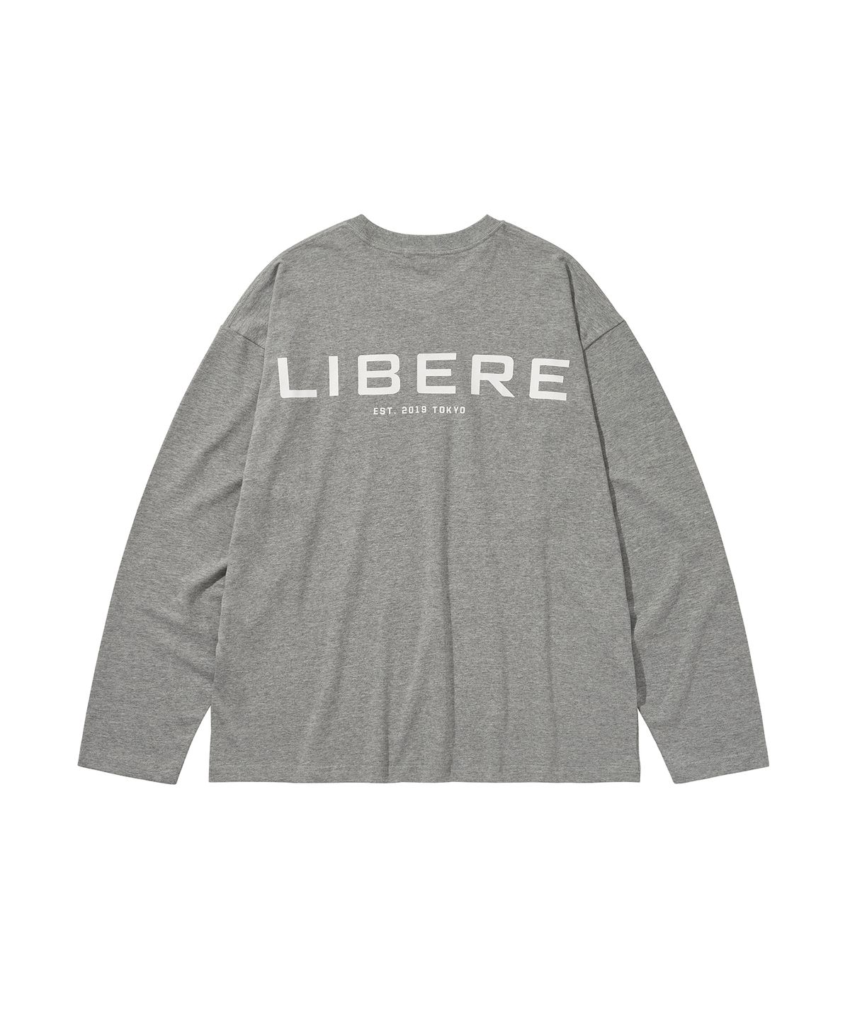 리베레(LIBERE) LIBERE LOGO LS TEE / GRAY