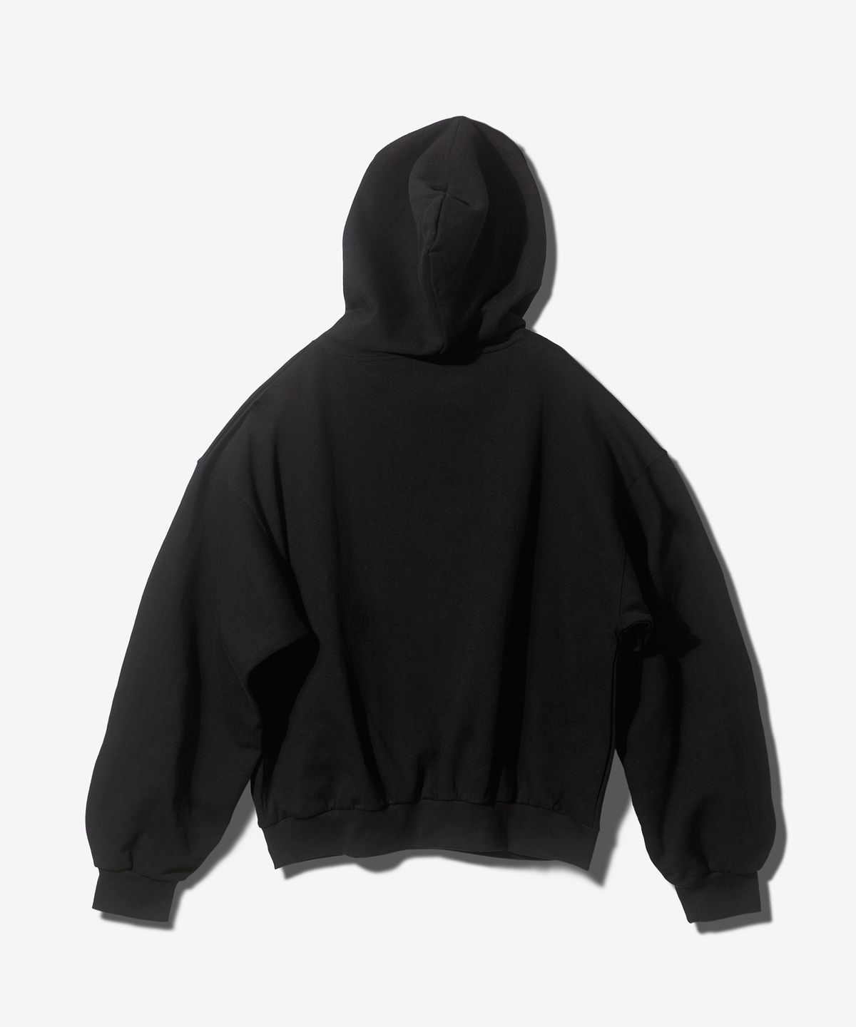 팬쇼(FANSHOW) MWL OVER FIT HOODED ZIPUP - BLACK