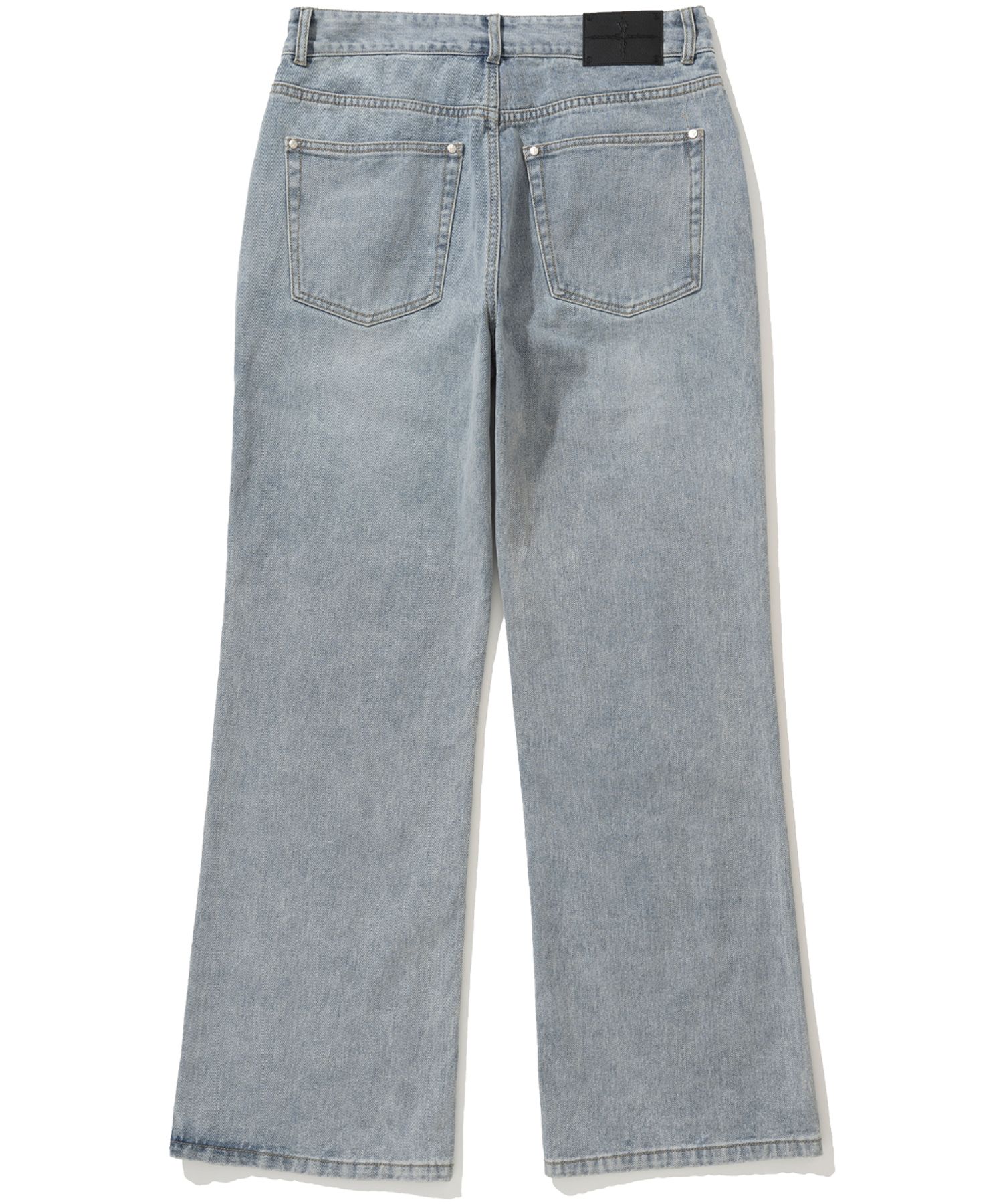 【NOT4NERD】Stud 4 Knee Flare Fit Denim Pants★ 2色 MUSINSA | NOT4NERD Stud 4 Knee Flare Fit Denim Pants - Light