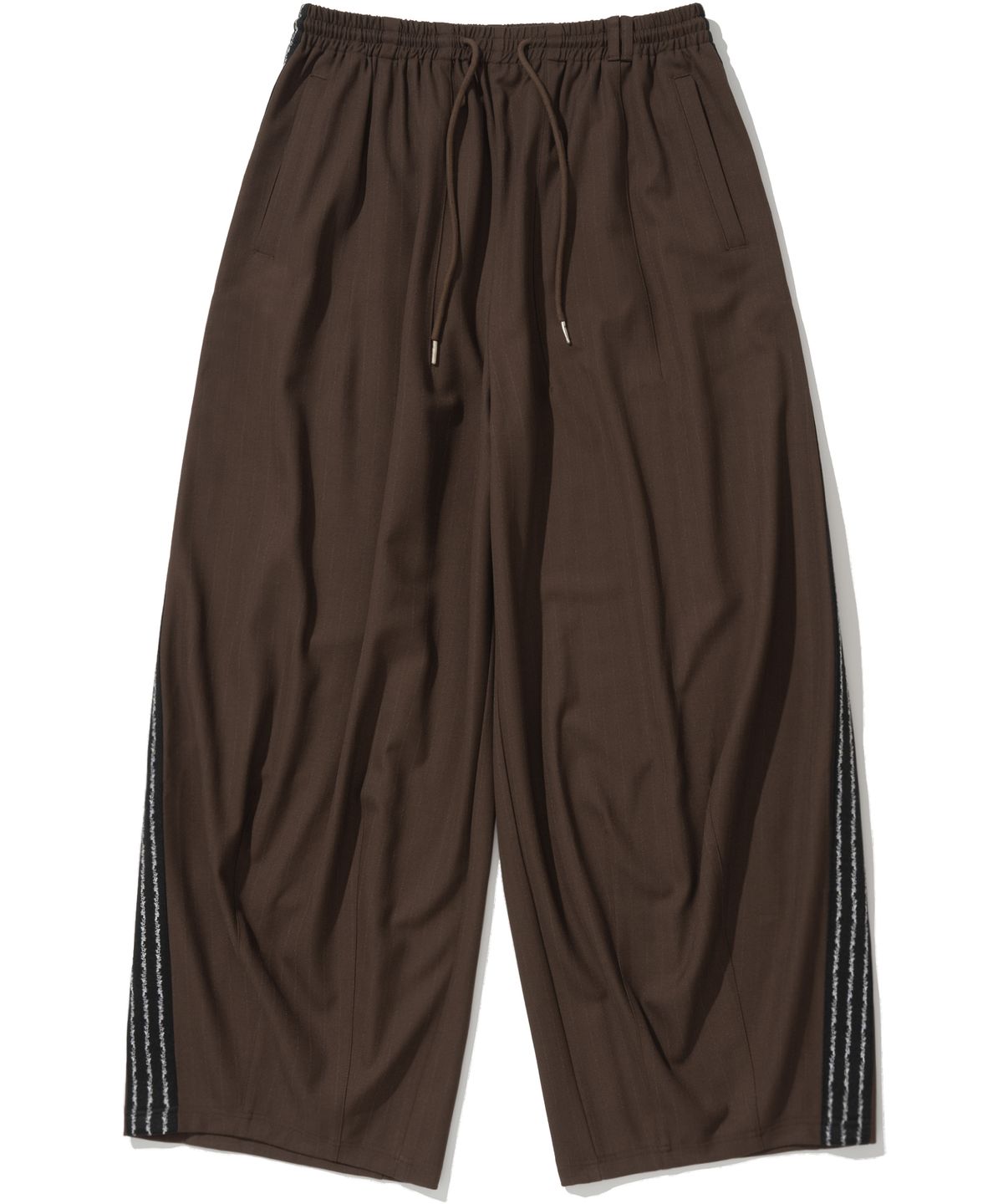 낫포너드(NOT4NERD) Thorns Line Track Pants - Brown