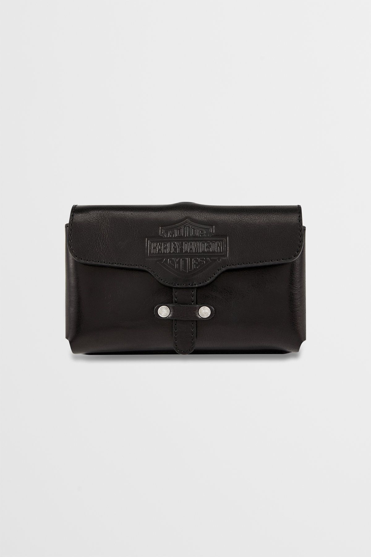 할리데이비슨 컬렉션스®(HARLEY-DAVIDSON COLLECTIONS®) 레더 벨트 백 블랙 HH15180203