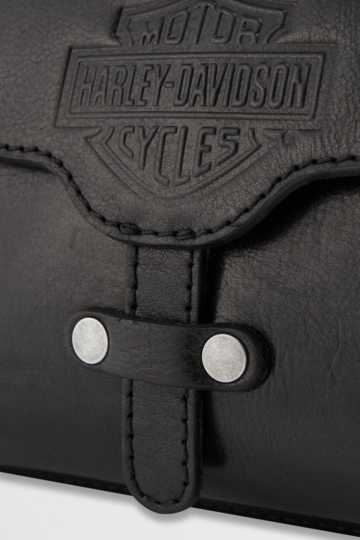 할리데이비슨 컬렉션스®(HARLEY-DAVIDSON COLLECTIONS®) 레더 벨트 백 블랙 HH15180203