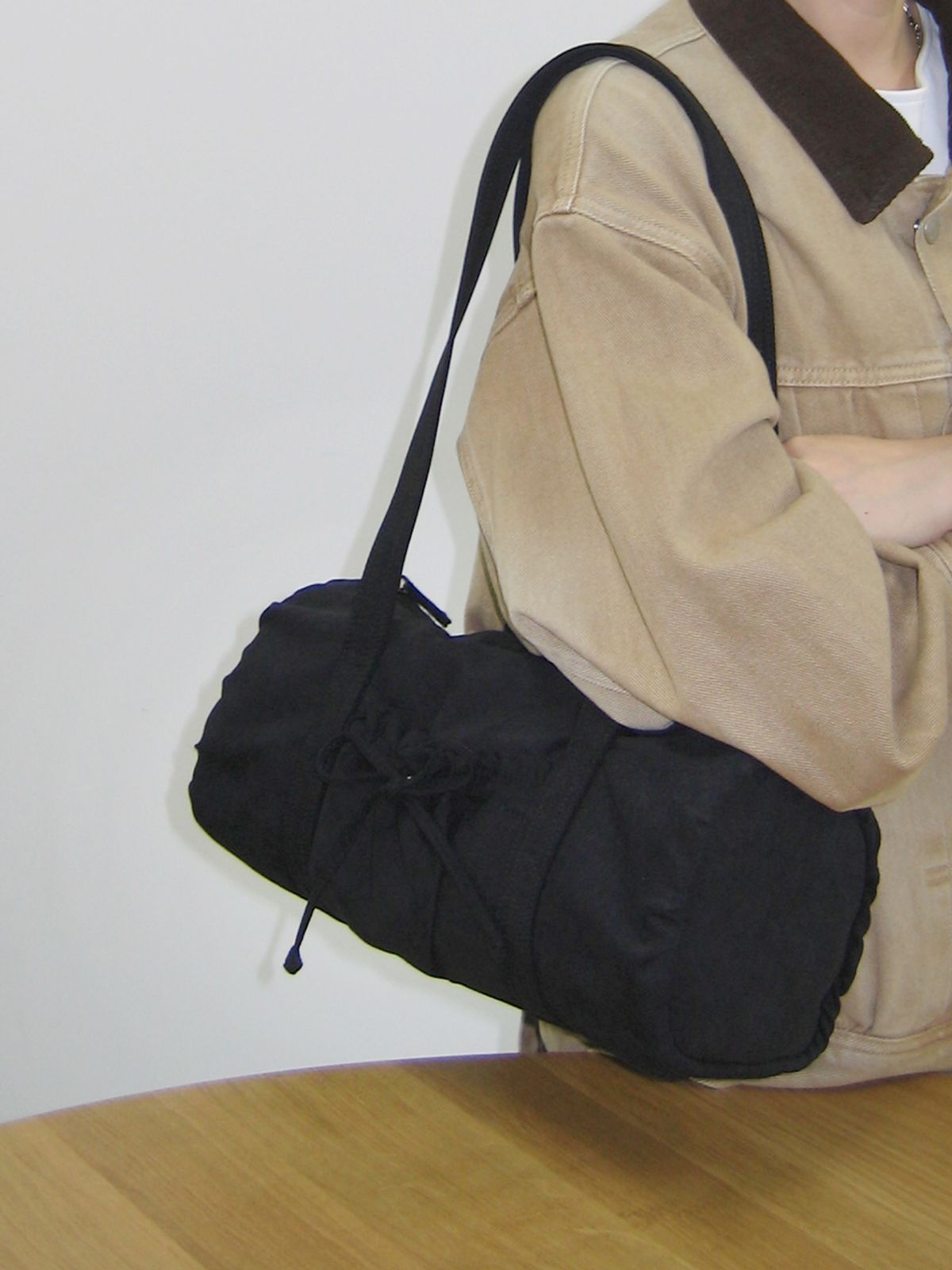 하이칙스(HIGH CHEEKS) Soft Ribbon Duffle Bag(3Colors)_HC2479BG001M