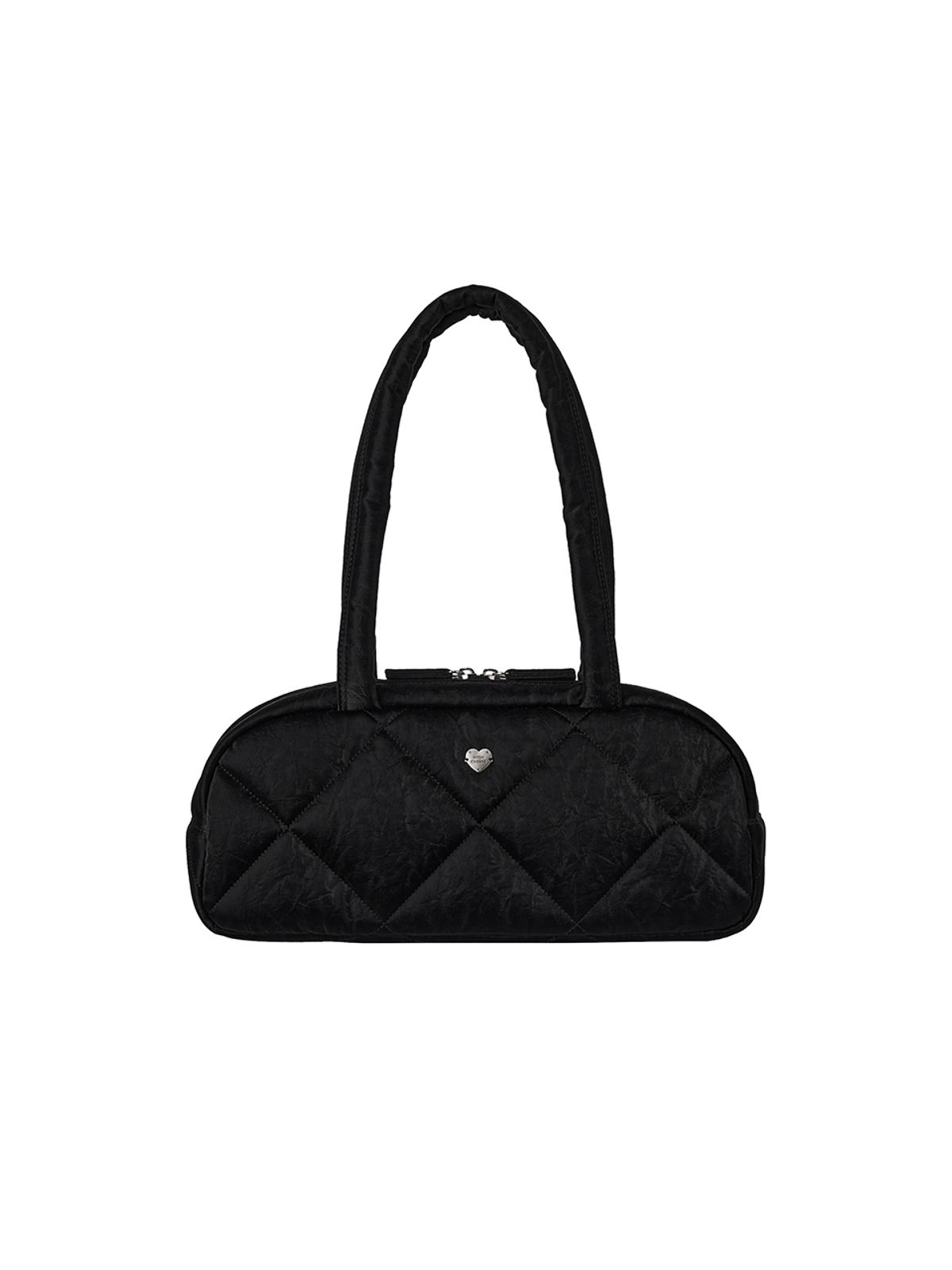 하이칙스(HIGH CHEEKS) Smooth Baguette Bag (Black)_HC2479BG002M