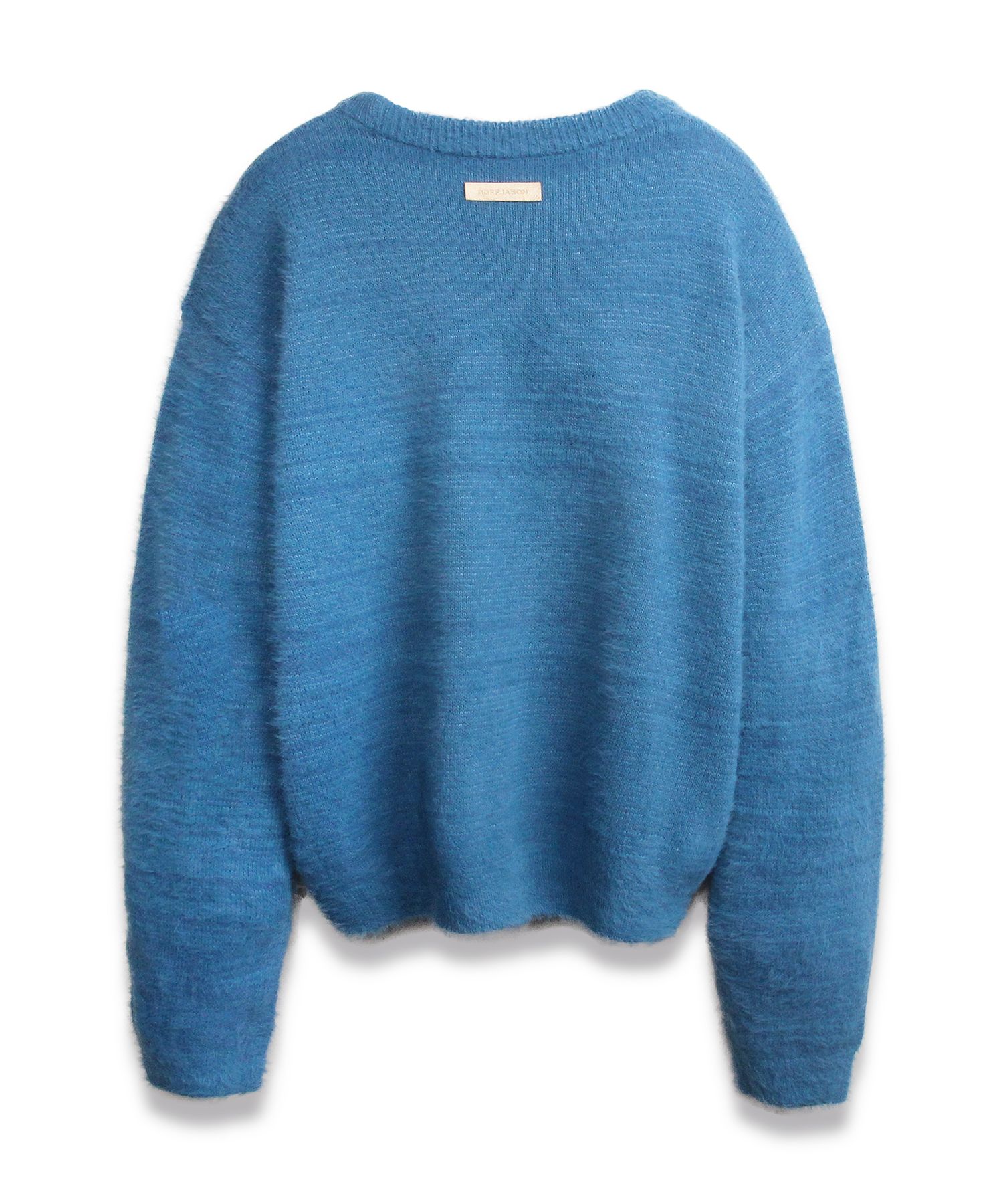 ニット・セーター DOFFJASON NOMAD HAIRY CARDIGAN LAPIS BLUE Nomad Hairy Cardigan LAPIS BLUE - DOFFJASON