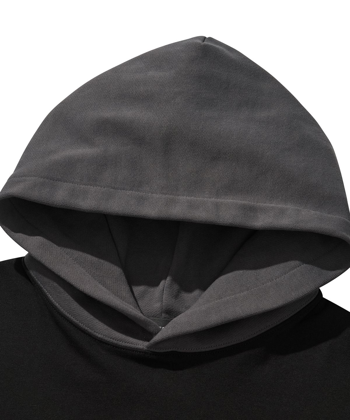 리베레(LIBERE) 3 LAYERED HOODIE / BLACK
