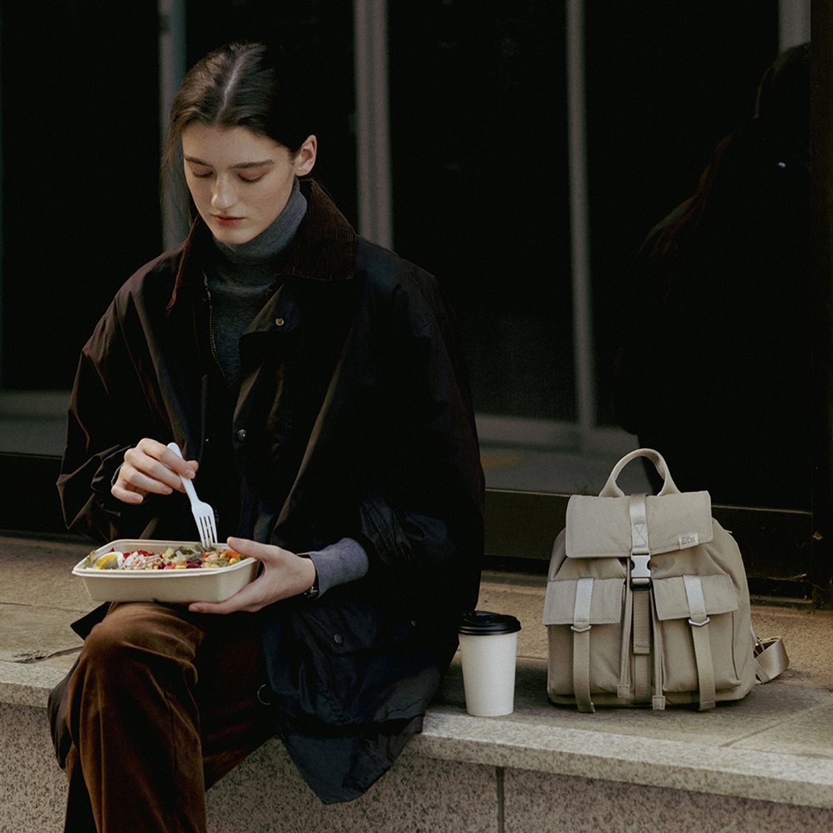 스위치(SWEETCH) RUCKSACK 003 S Stone Grey