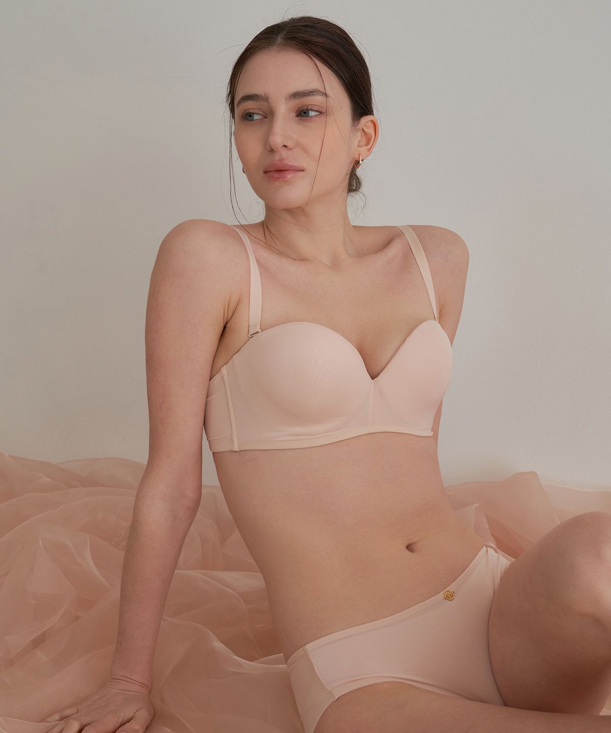원더브라(WONDERBRA) 데일리 하프컵 팬티 (3color)