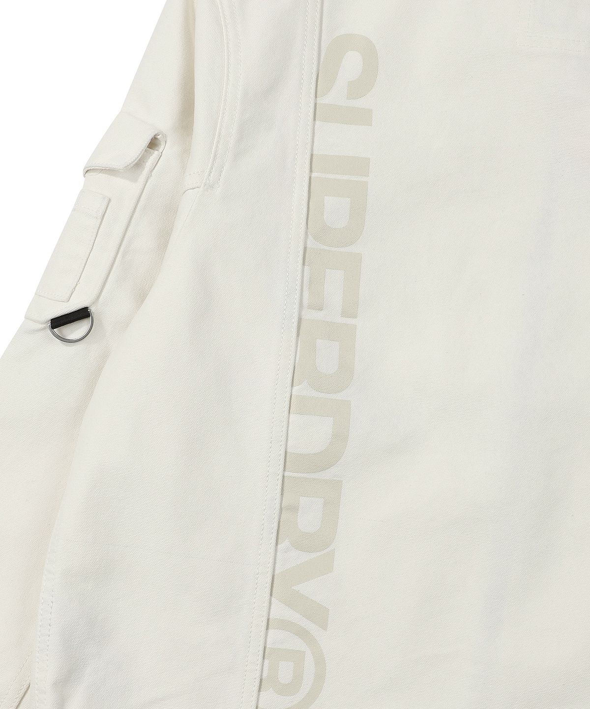 슈퍼드라이(SUPERDRY) 빈티지 2WAY 코튼 블루종 아이보리