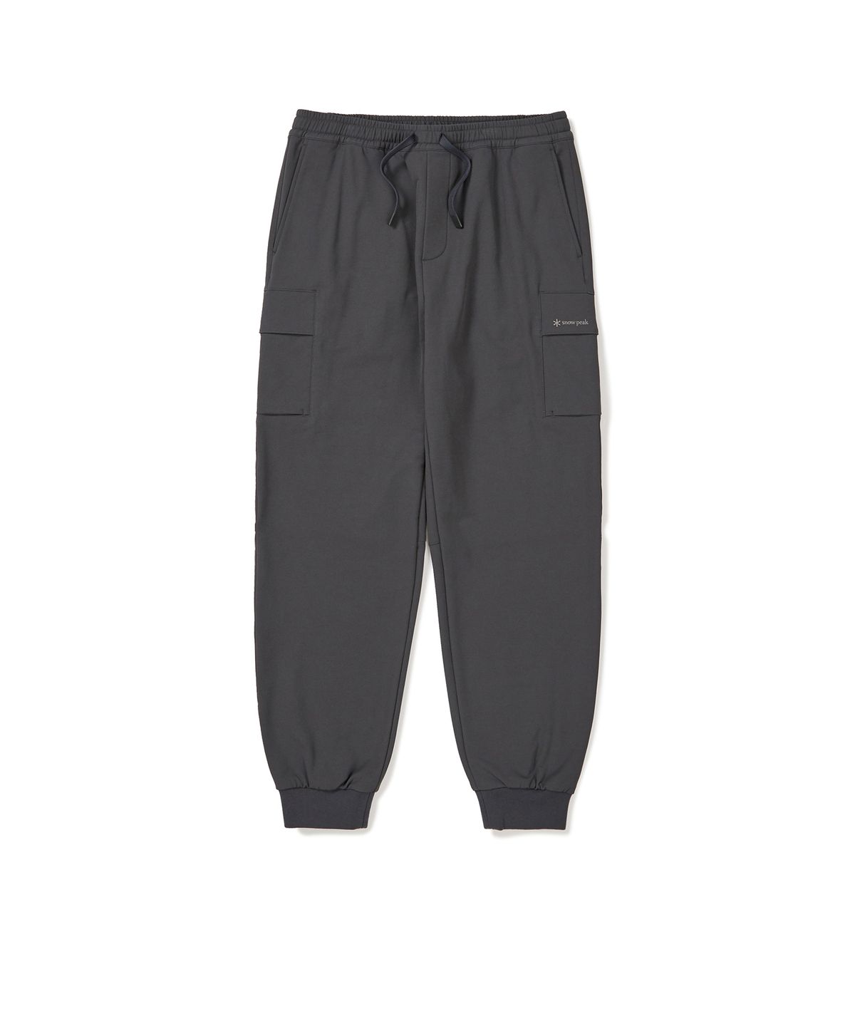 스노우피크 어패럴(SNOWPEAK APPAREL) 라고 기모 카고 조거 팬츠 (S24WUTPT38) Charcoal